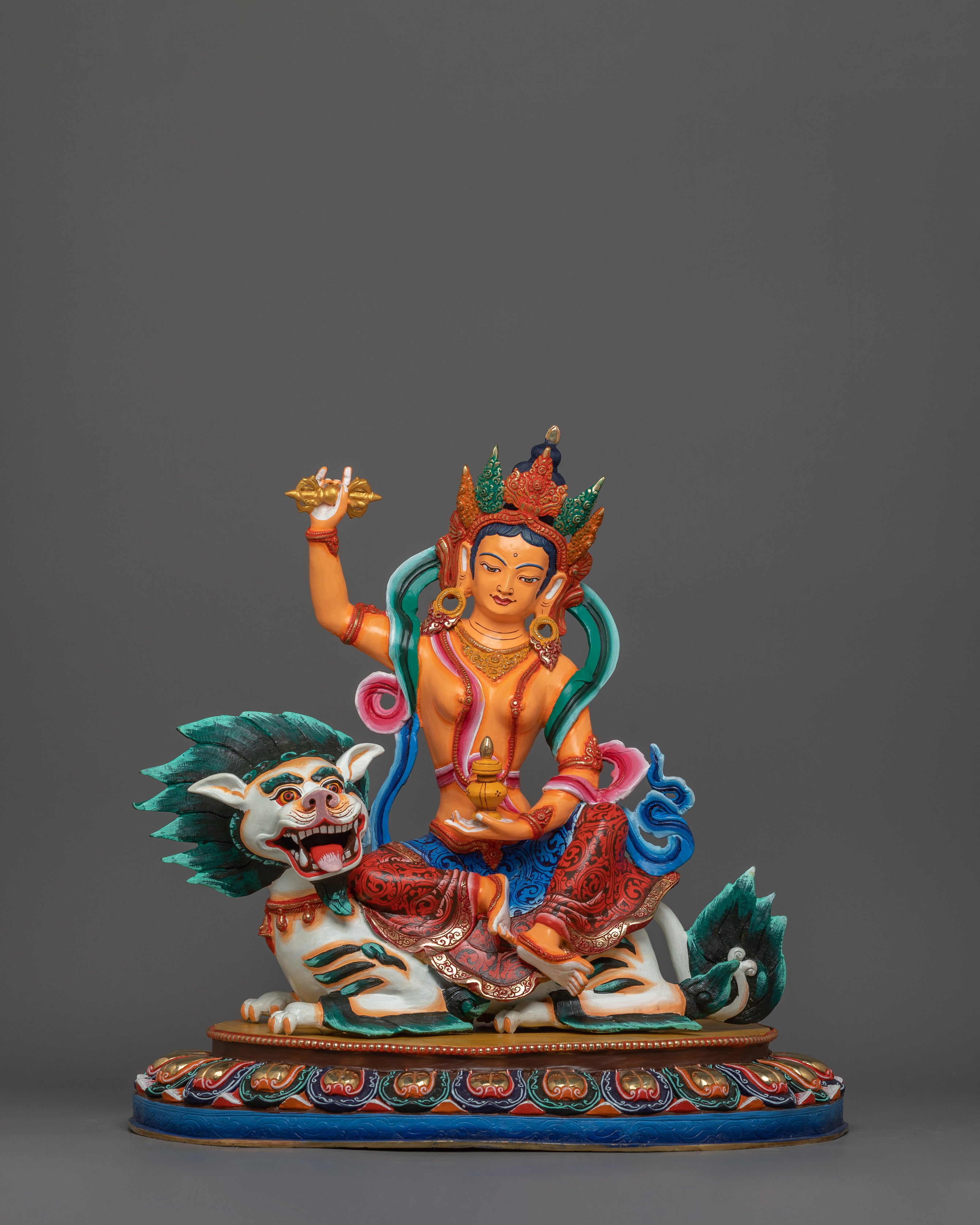 Handmade Statue Of Tsheringma | Protector of the Himalayas