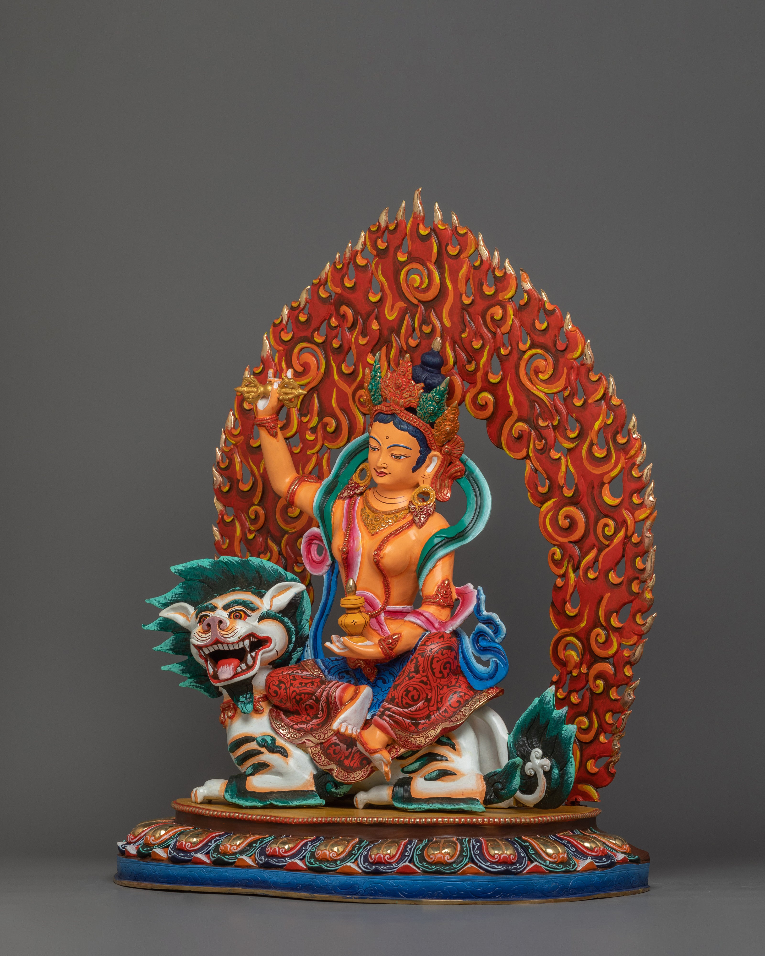 Handmade Statue Of Tsheringma | Protector of the Himalayas