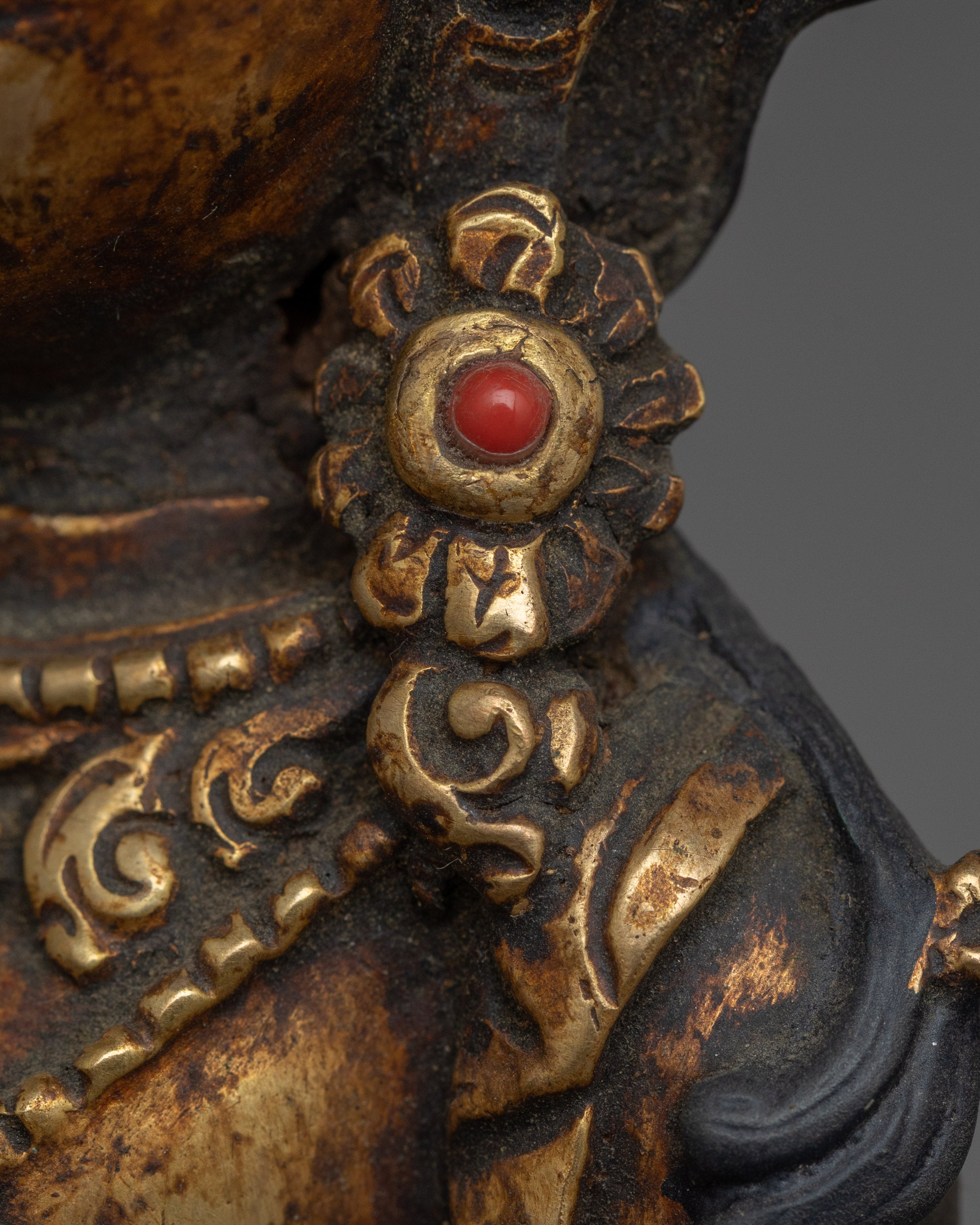 Handcrafted Statue of Green Tara | Traditional Artwork