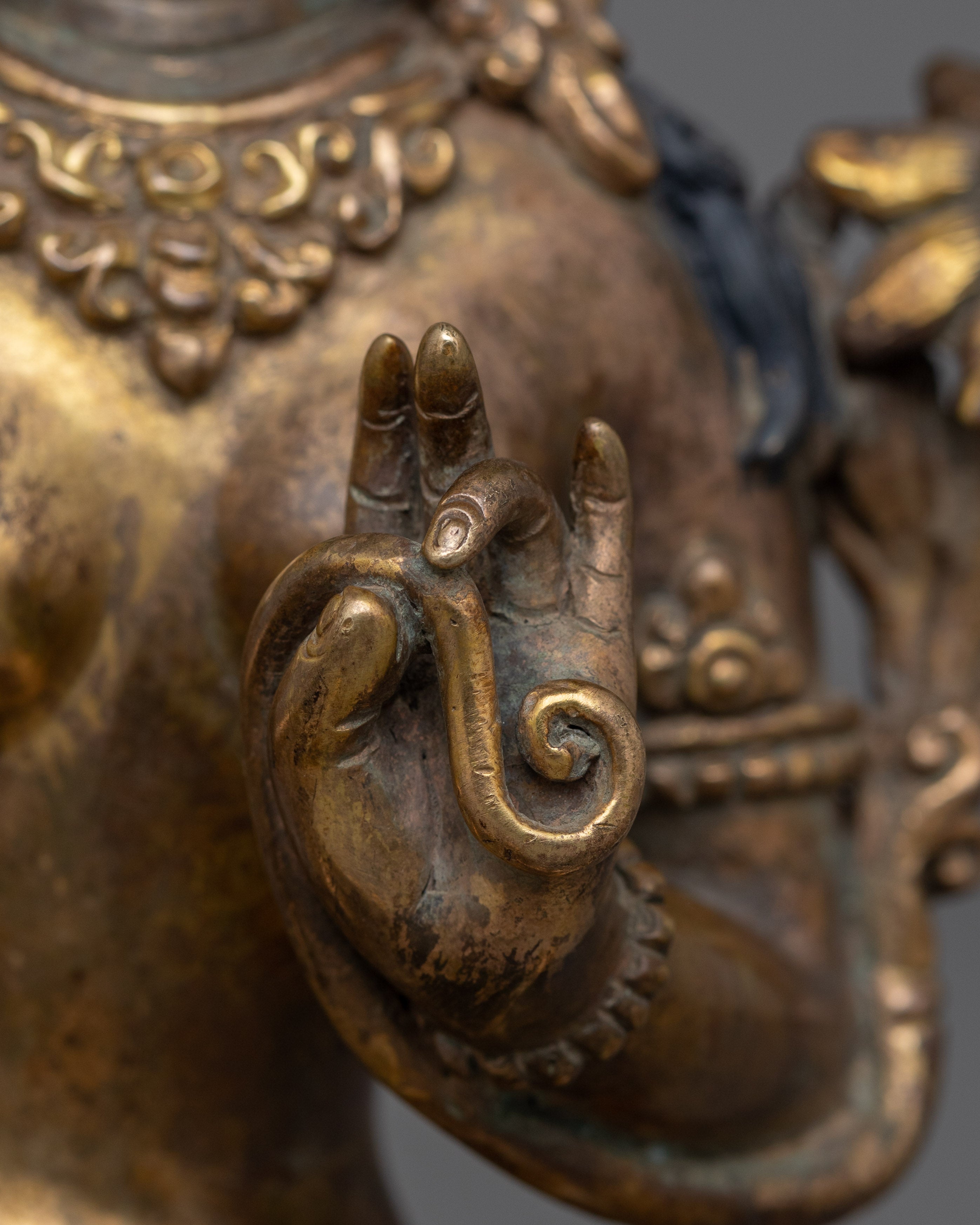 Himalayan Statue of Green Tara | The Goddess of Protection