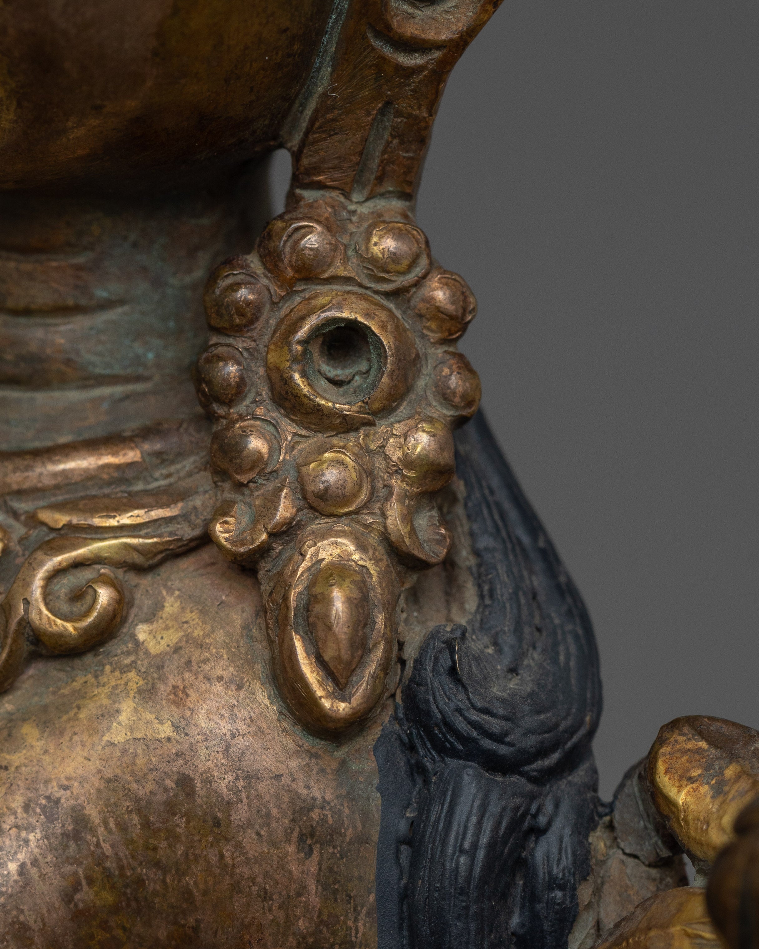 Himalayan Statue of Green Tara | The Goddess of Protection