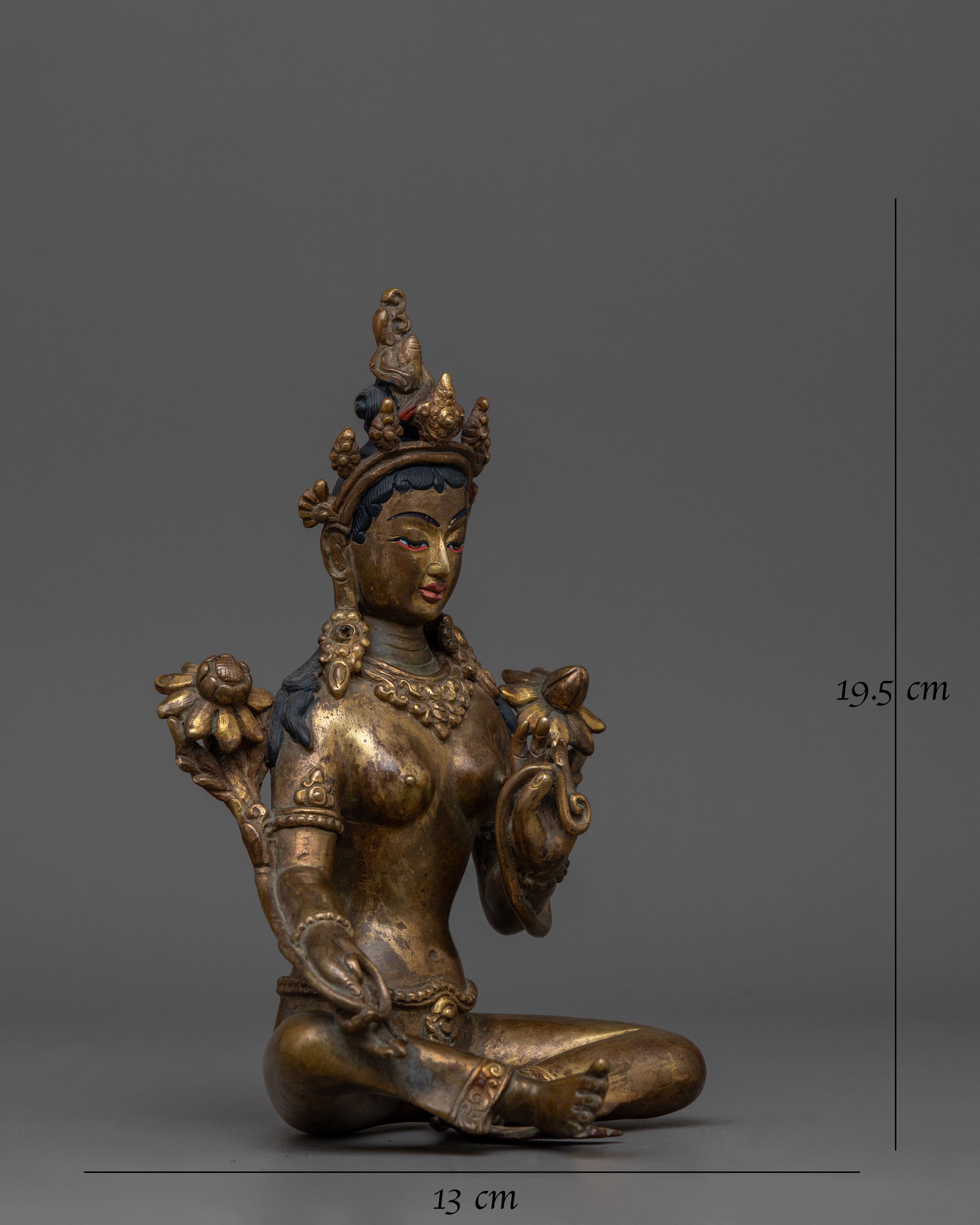 himalayan-statue-of-green-tara