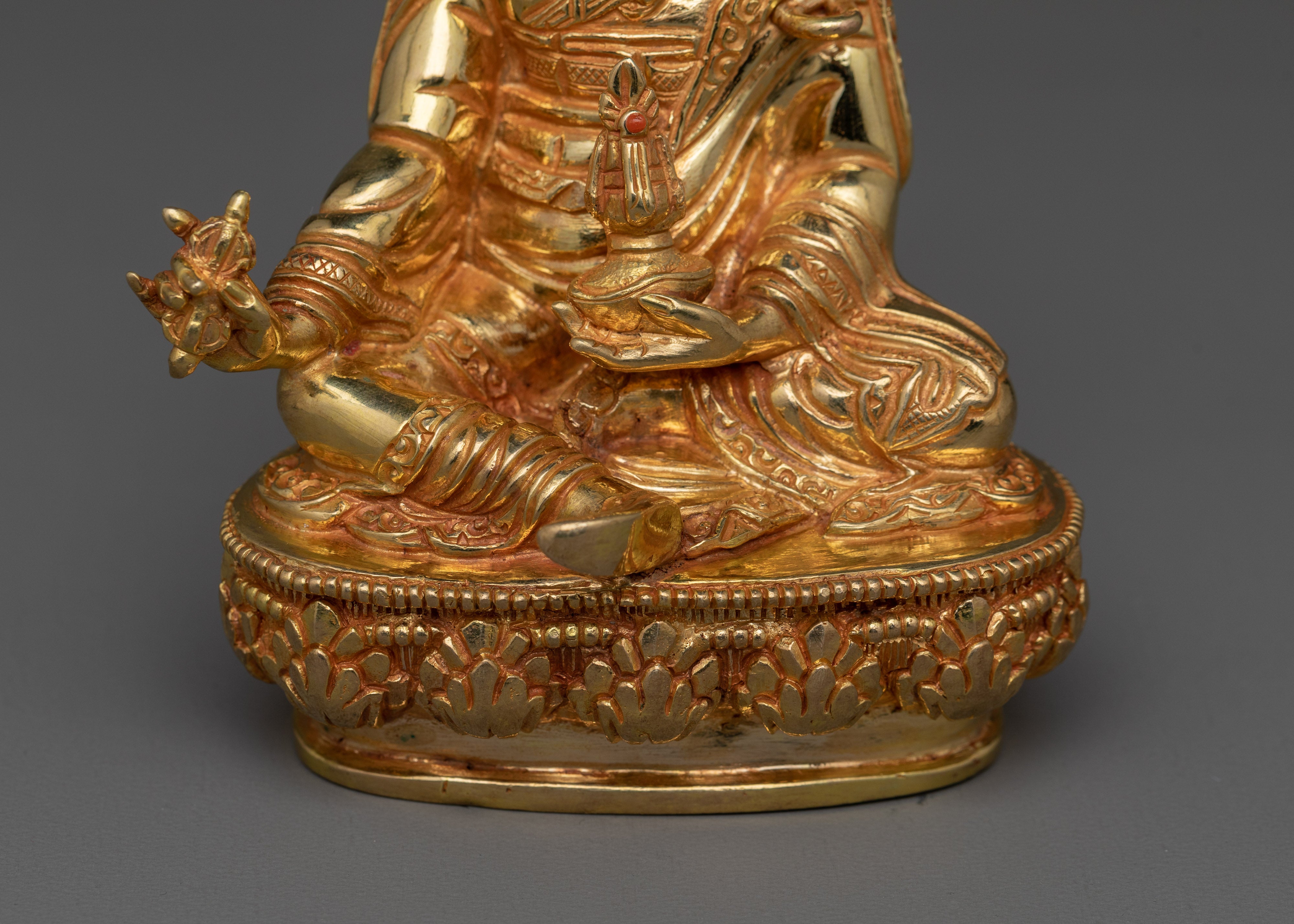 Handcrafted Statue of Second Buddha Guru Rinpoche | Great Lotus Guru