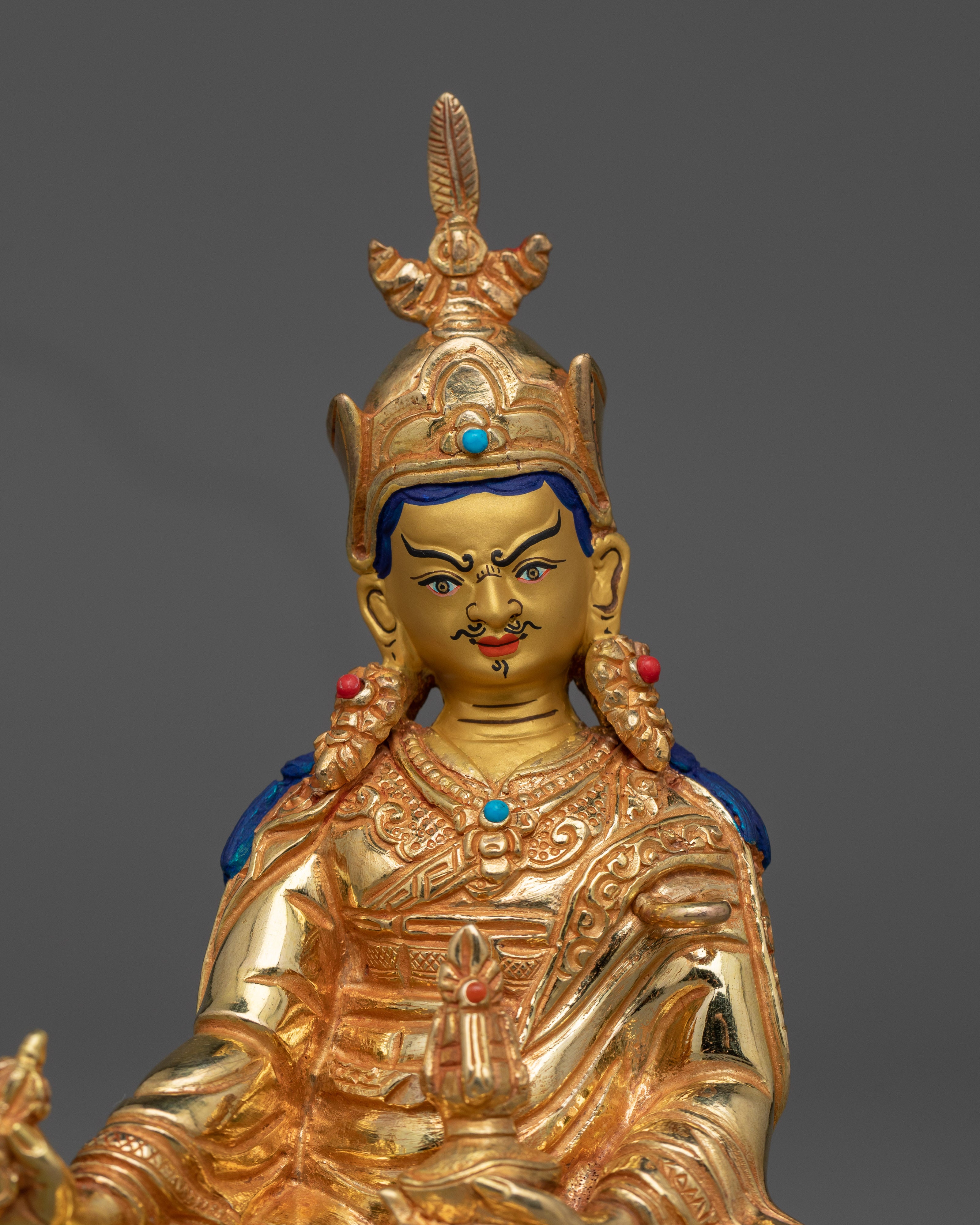 Handcrafted Statue of Second Buddha Guru Rinpoche | Great Lotus Guru