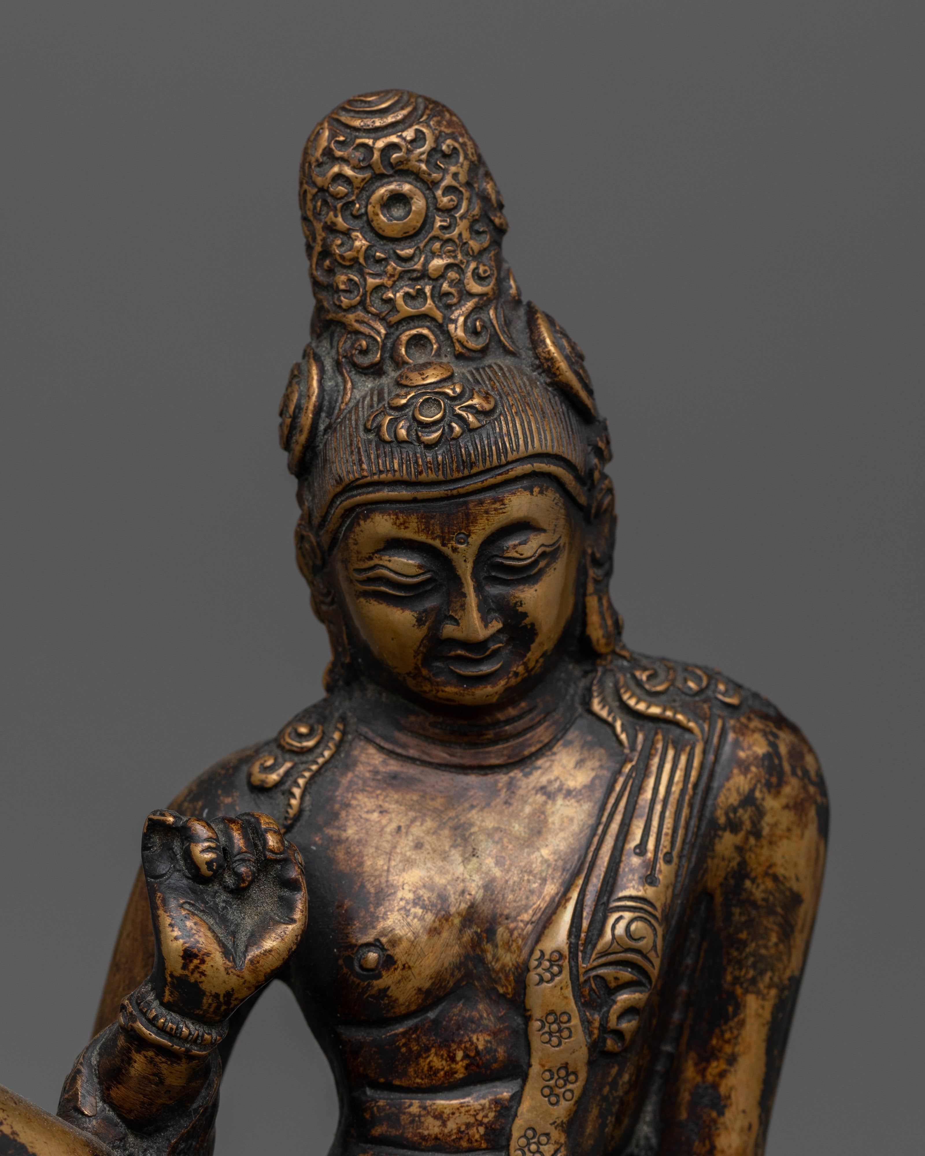 Handmade Statue of Avalokiteshvara | Bodhisattva of Compassion