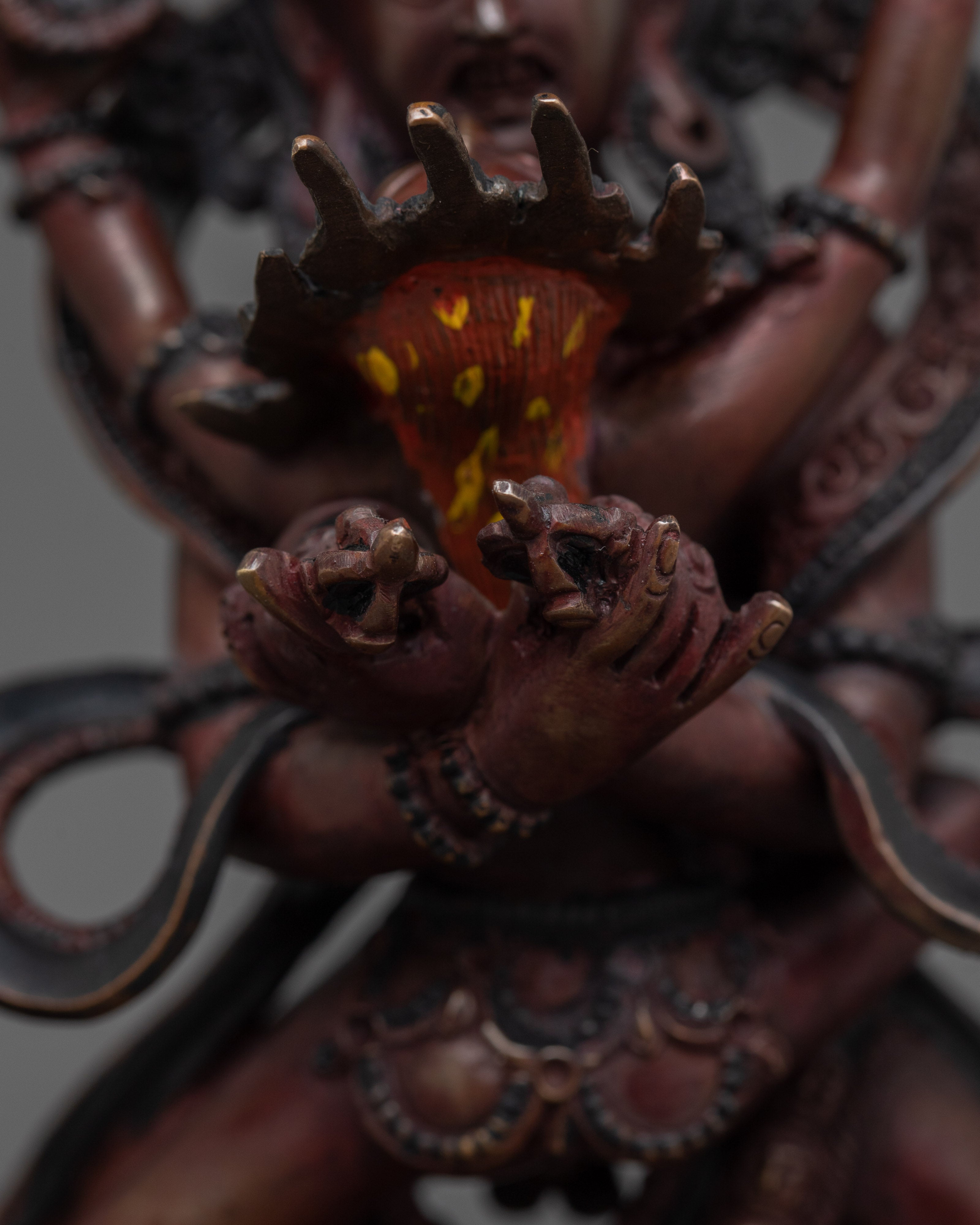 Chakrasamvara With Consort Statue | The Union of Wisdom and Compassion