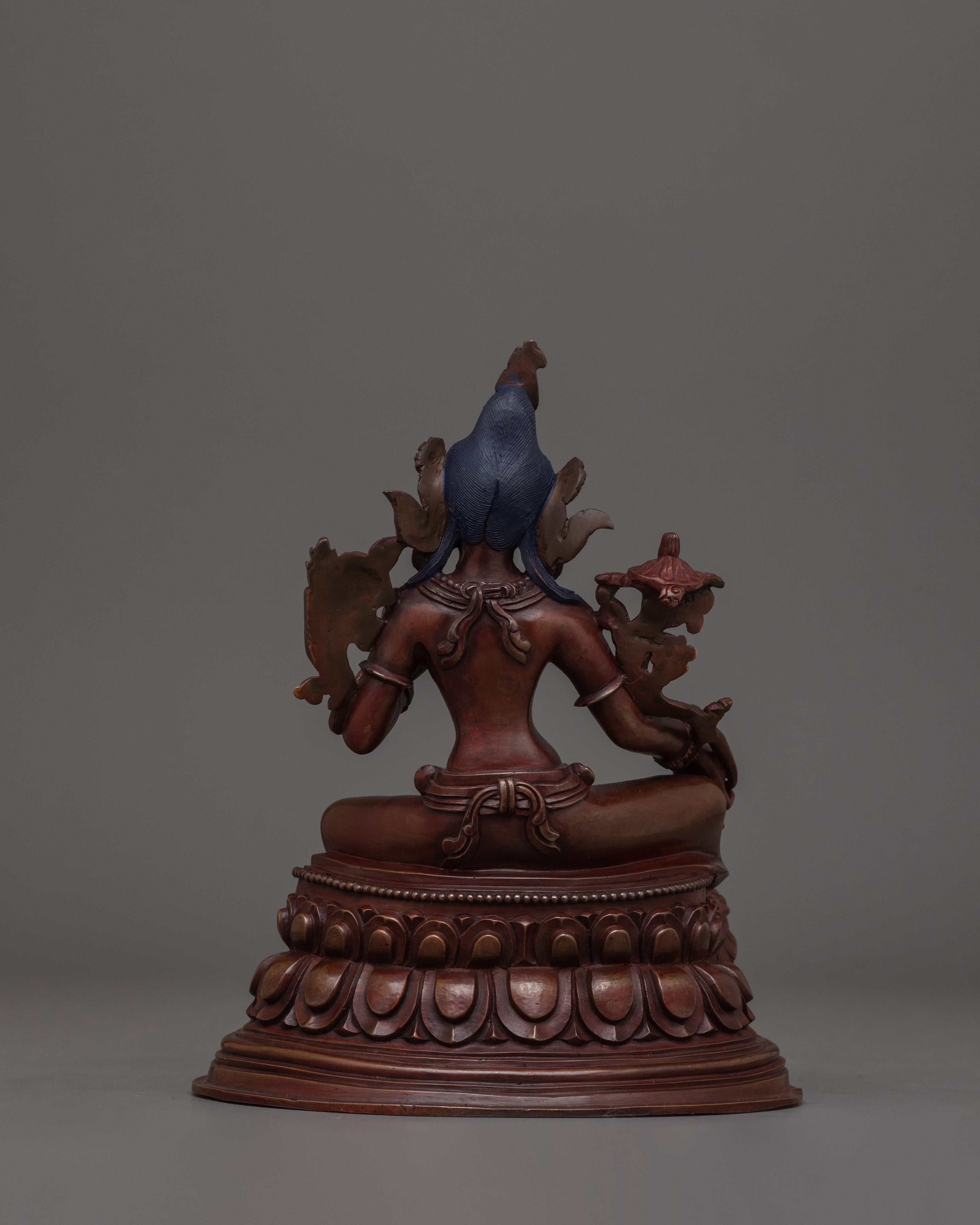 7.3 Inches Small Green Tara Statue | The Swift Liberator and Compassionate Savior