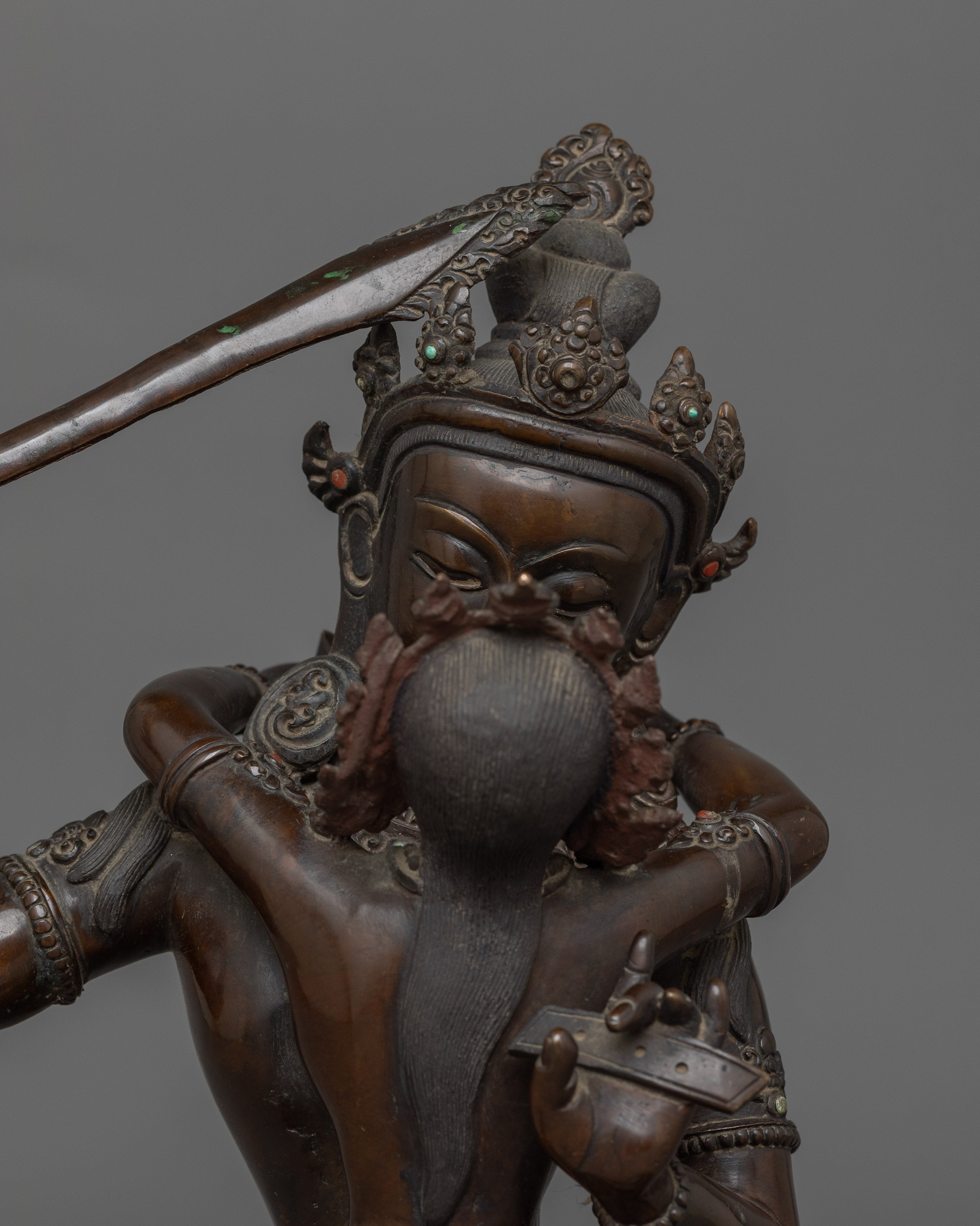 The Statue of Manjushri With Consort | Manjushri Bodhisattva with Partner