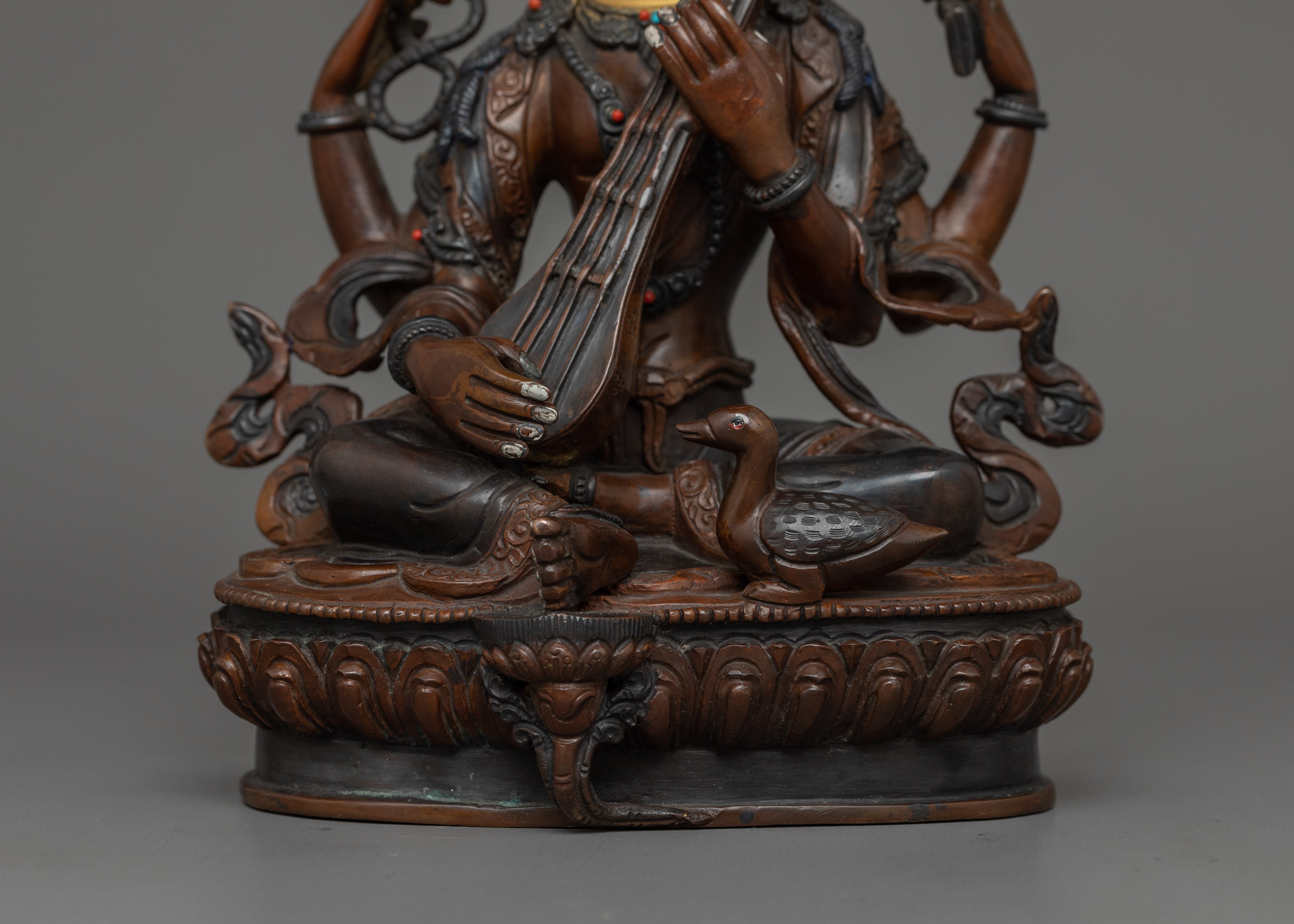 Handmade Statue of Saraswati | Goddess of Wisdom