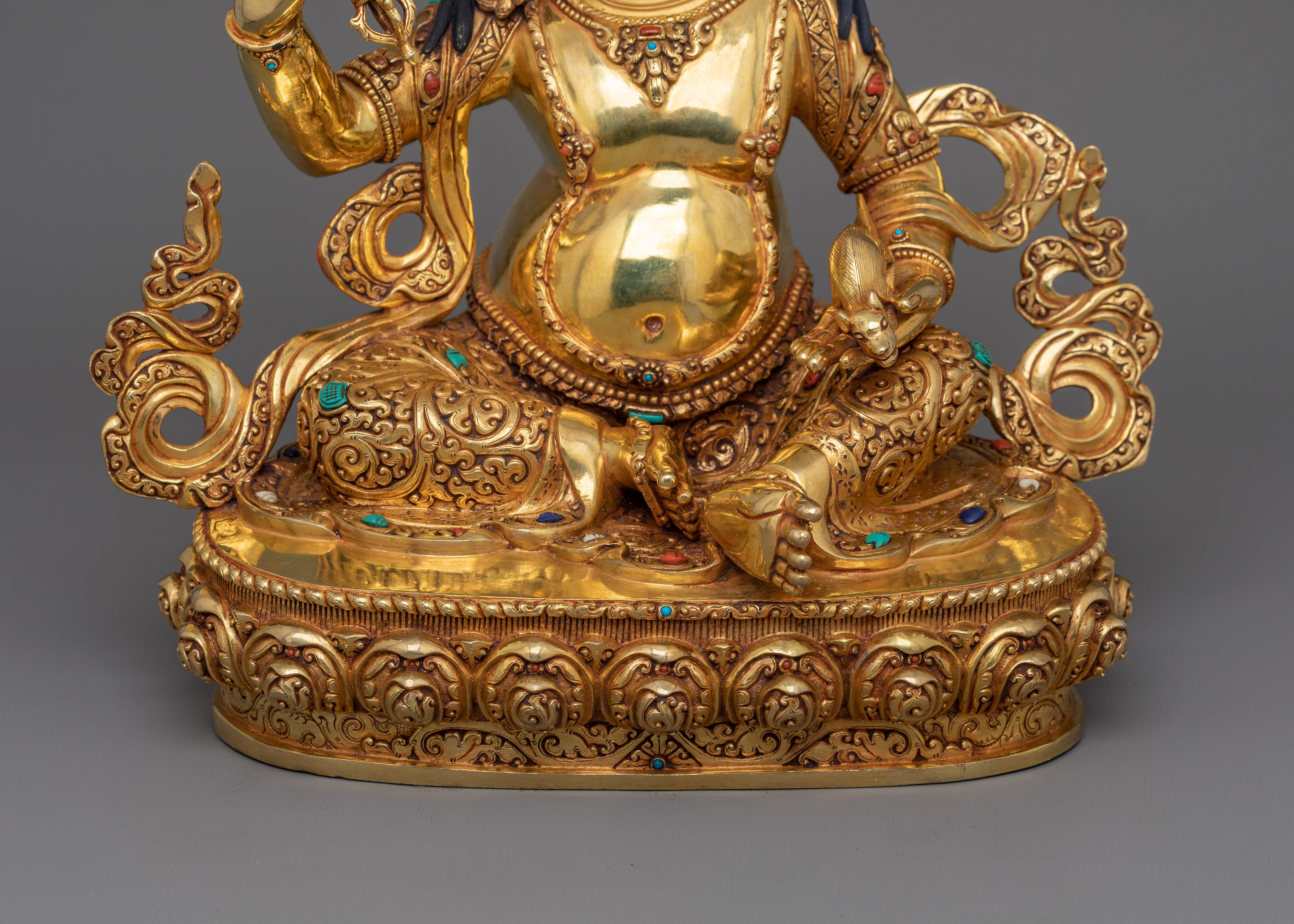 Handmade Statue of Four Heavenly Kings | Divine Wealth Guardian