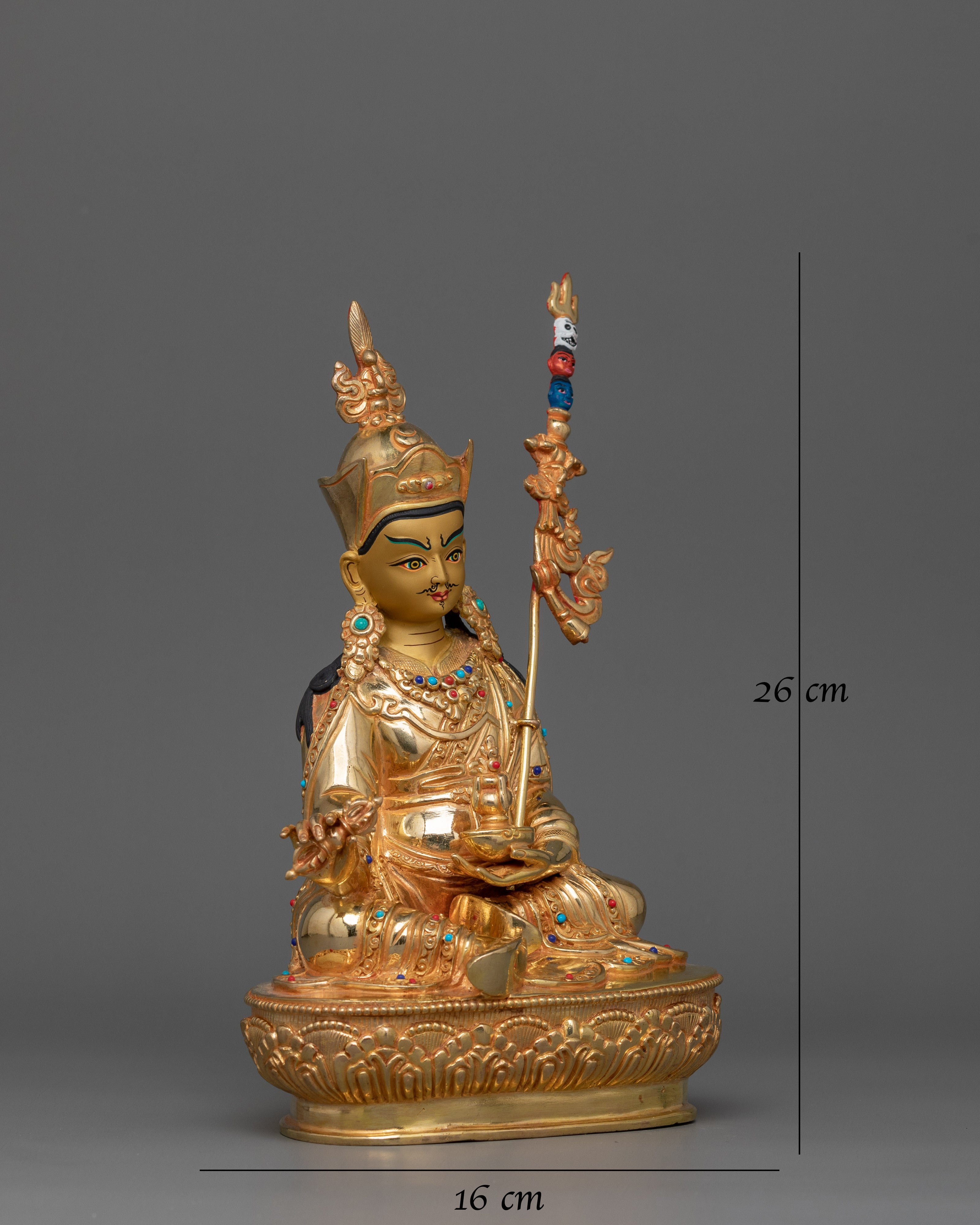 Small Statue of Guru Rinpoche | The Lotus-Born Master