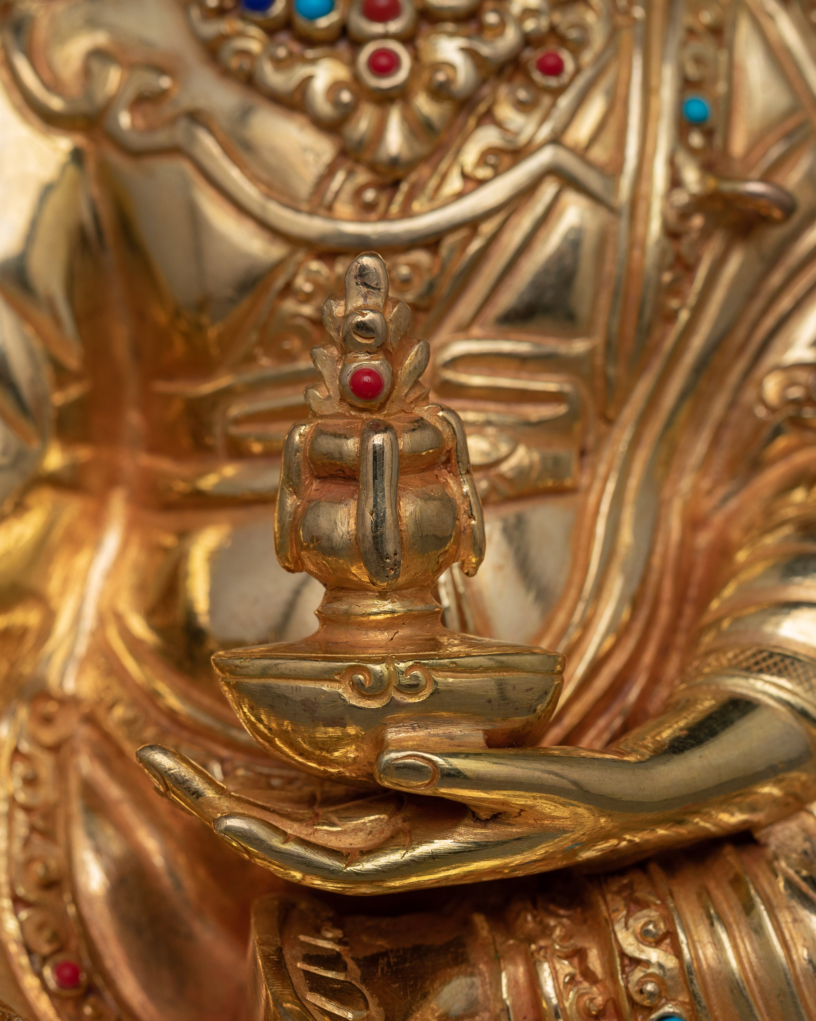 Small Statue of Guru Rinpoche | The Lotus-Born Master