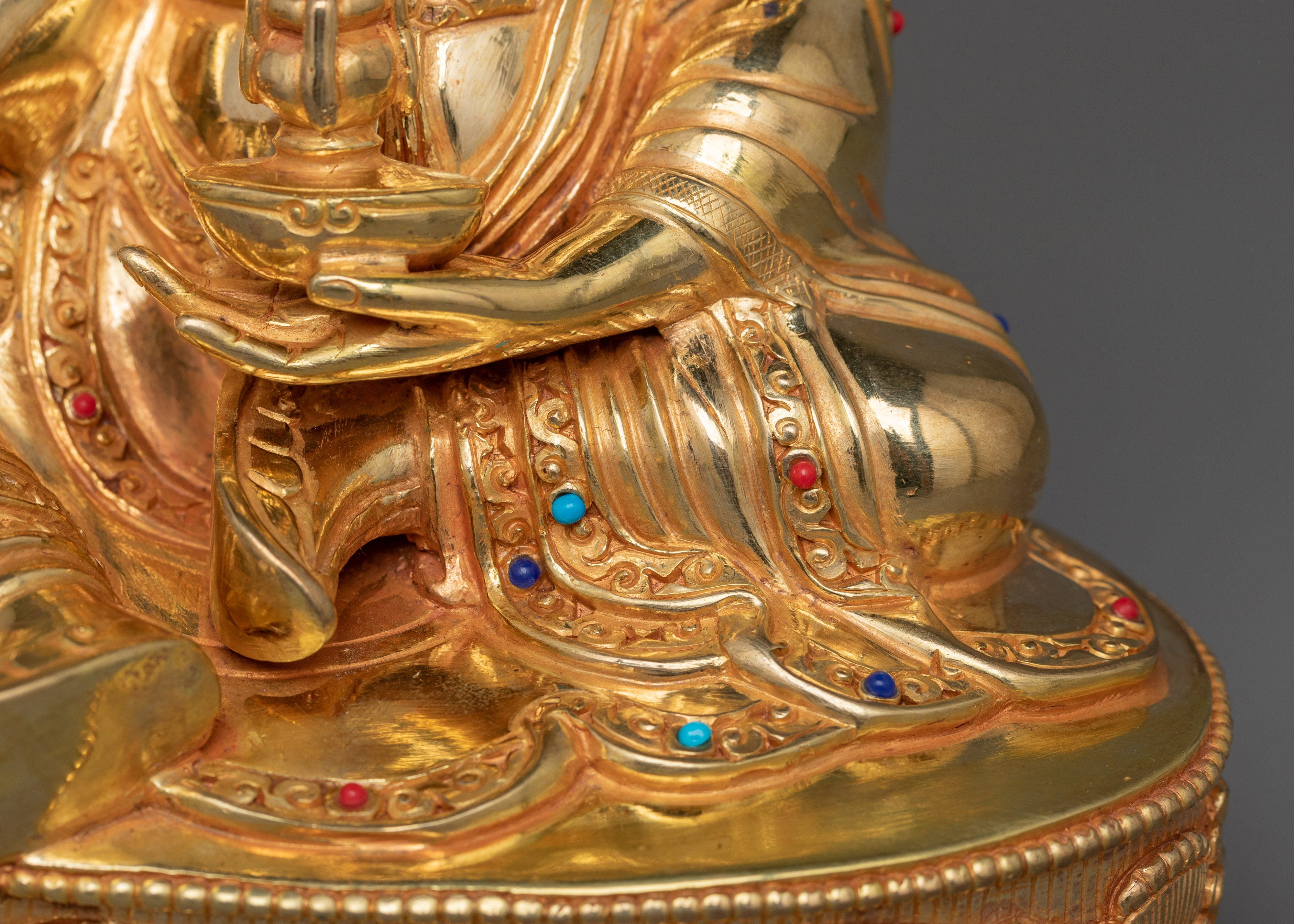 Small Statue of Guru Rinpoche | The Lotus-Born Master