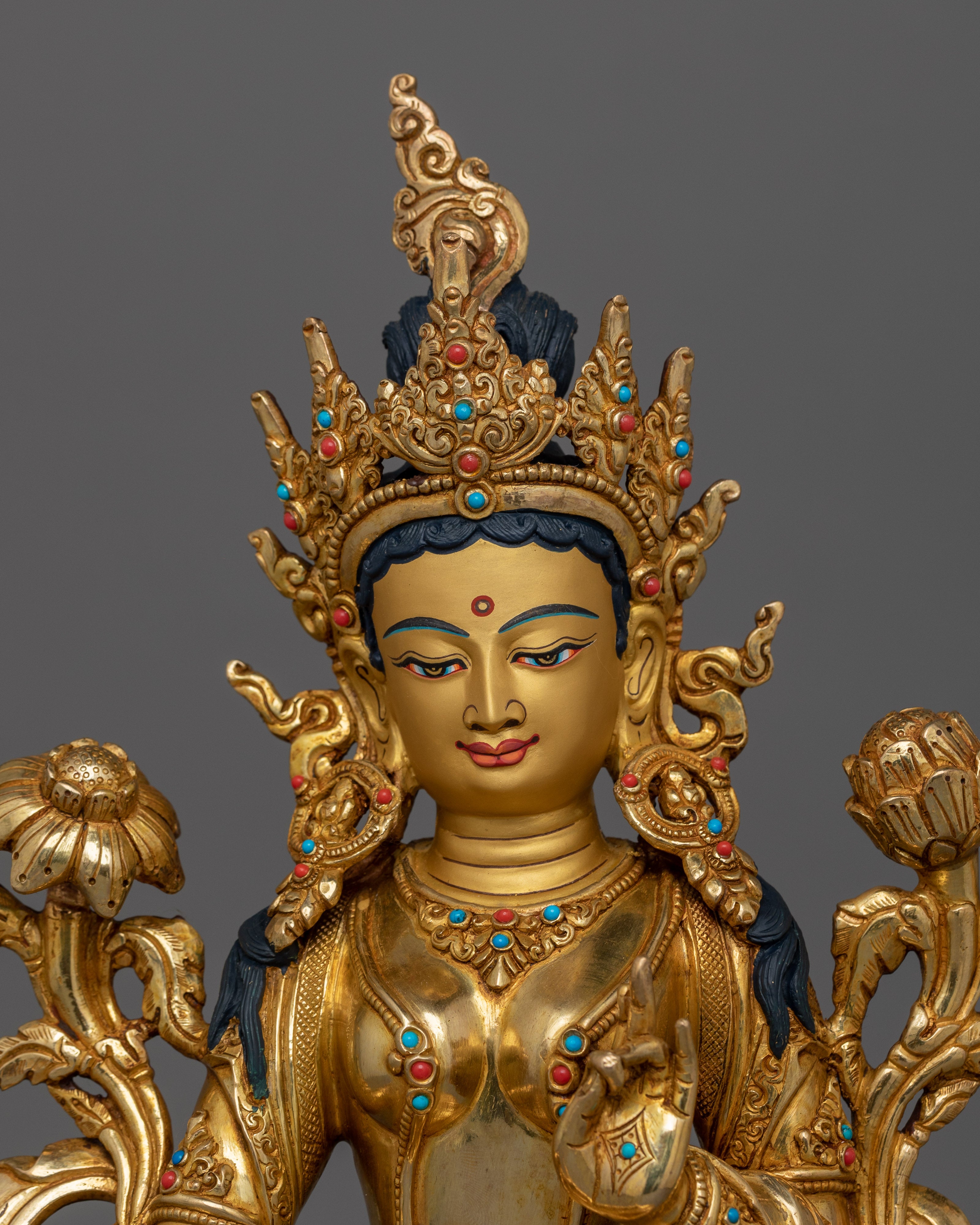 Mother of Liberation Green Tara Statue | Also Known as Mother Goddess