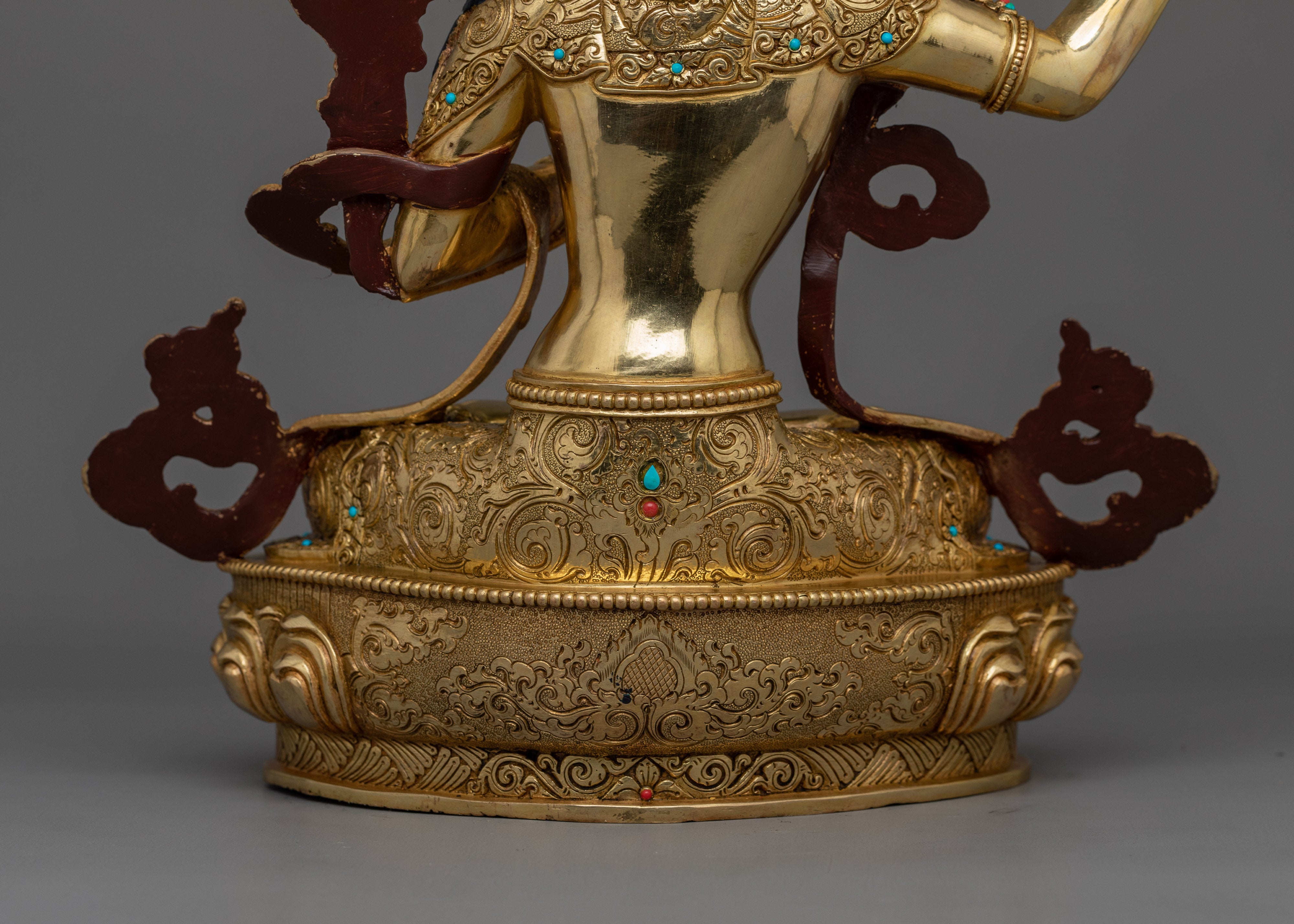 Handmade Statue of Manjushri | Wisdom Deity