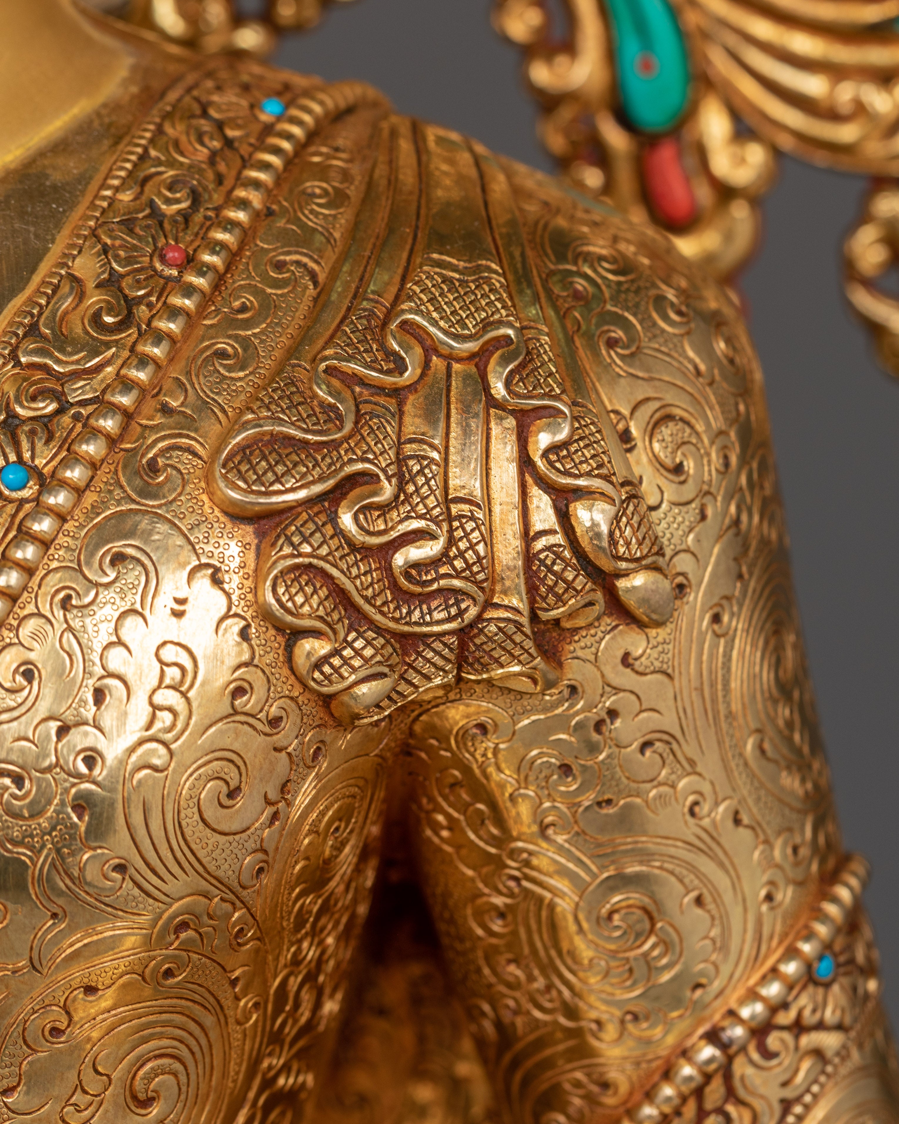 Traditional Handcrafted Statue of Shakyamuni Buddha | Buddha of Wisdom