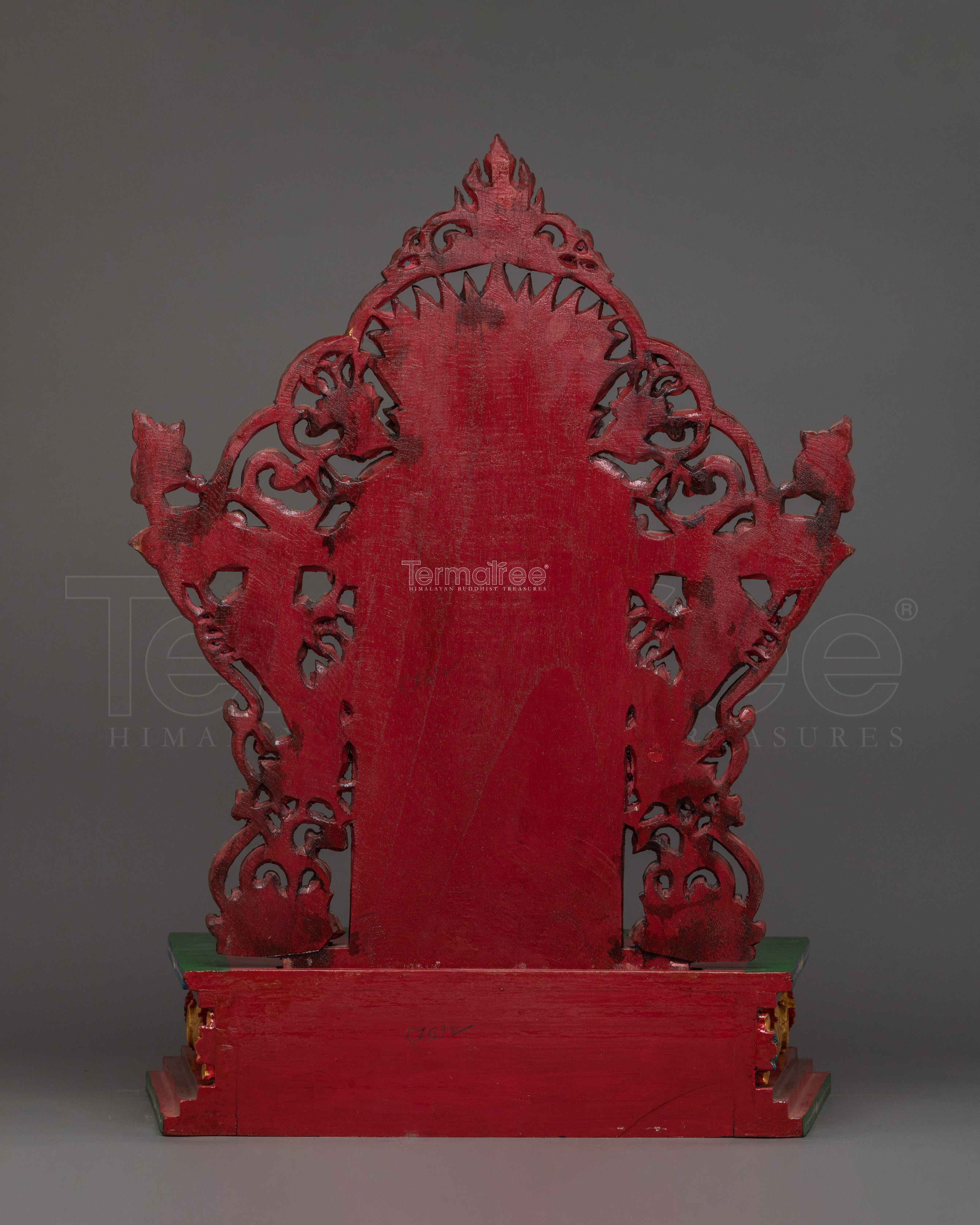 Guru Rinpoche on Beautiful Throne | Traditional Himalayan Art
