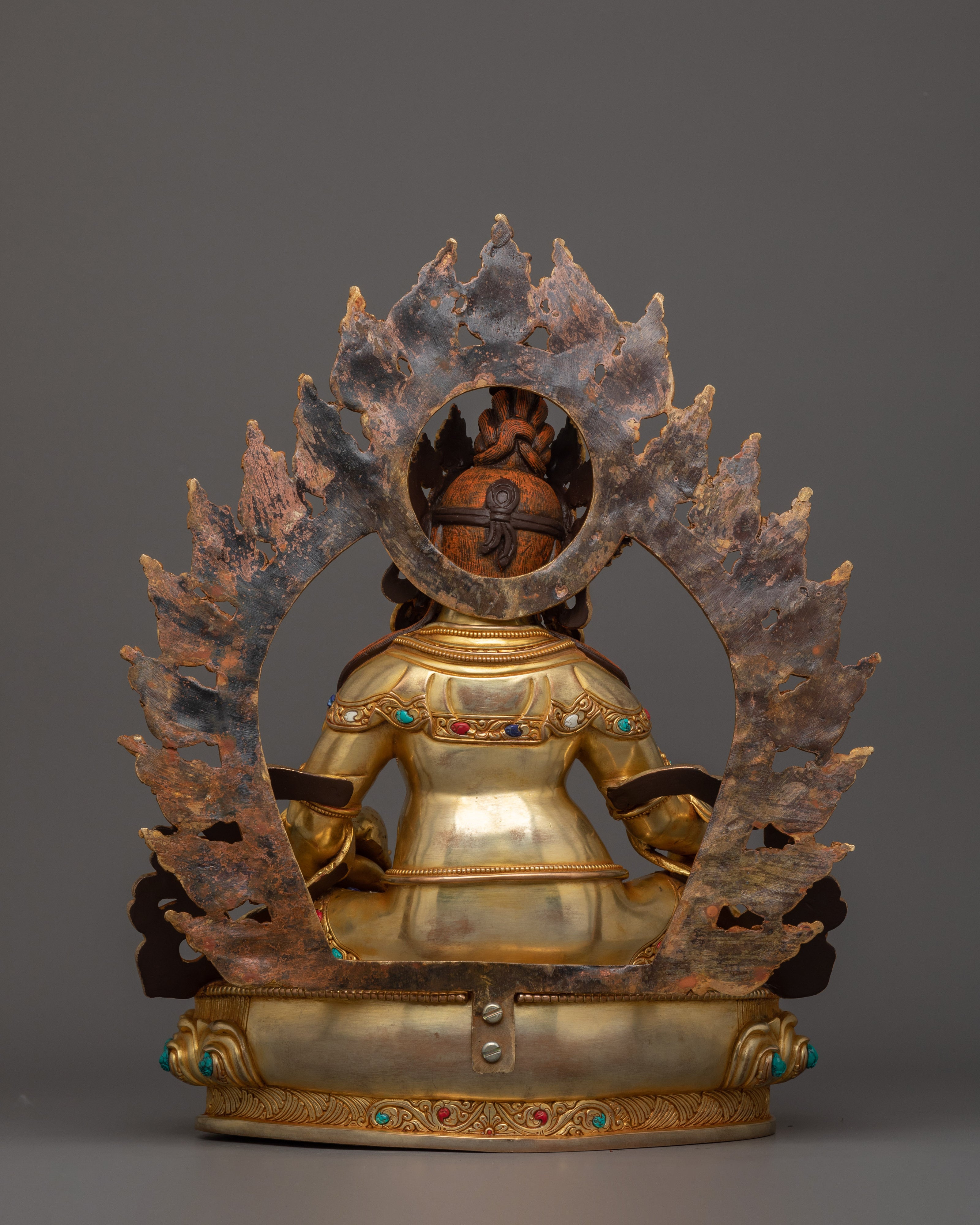 Handcrafted Statue of Dzambhala | Dharma Wealth Deity