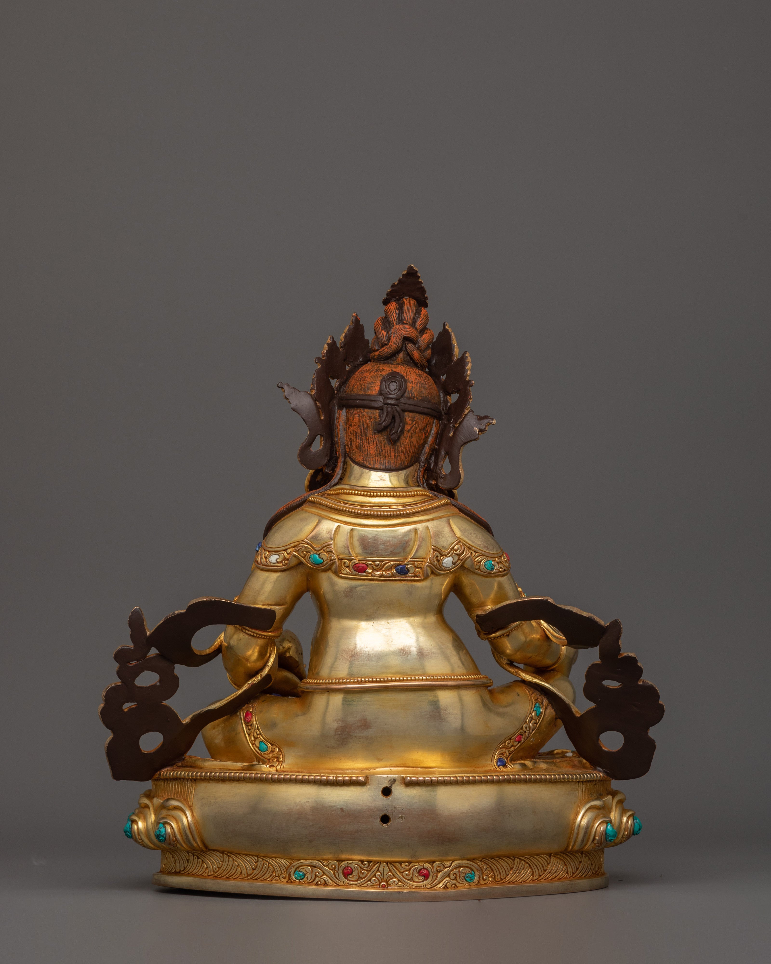 Handcrafted Statue of Dzambhala | Dharma Wealth Deity