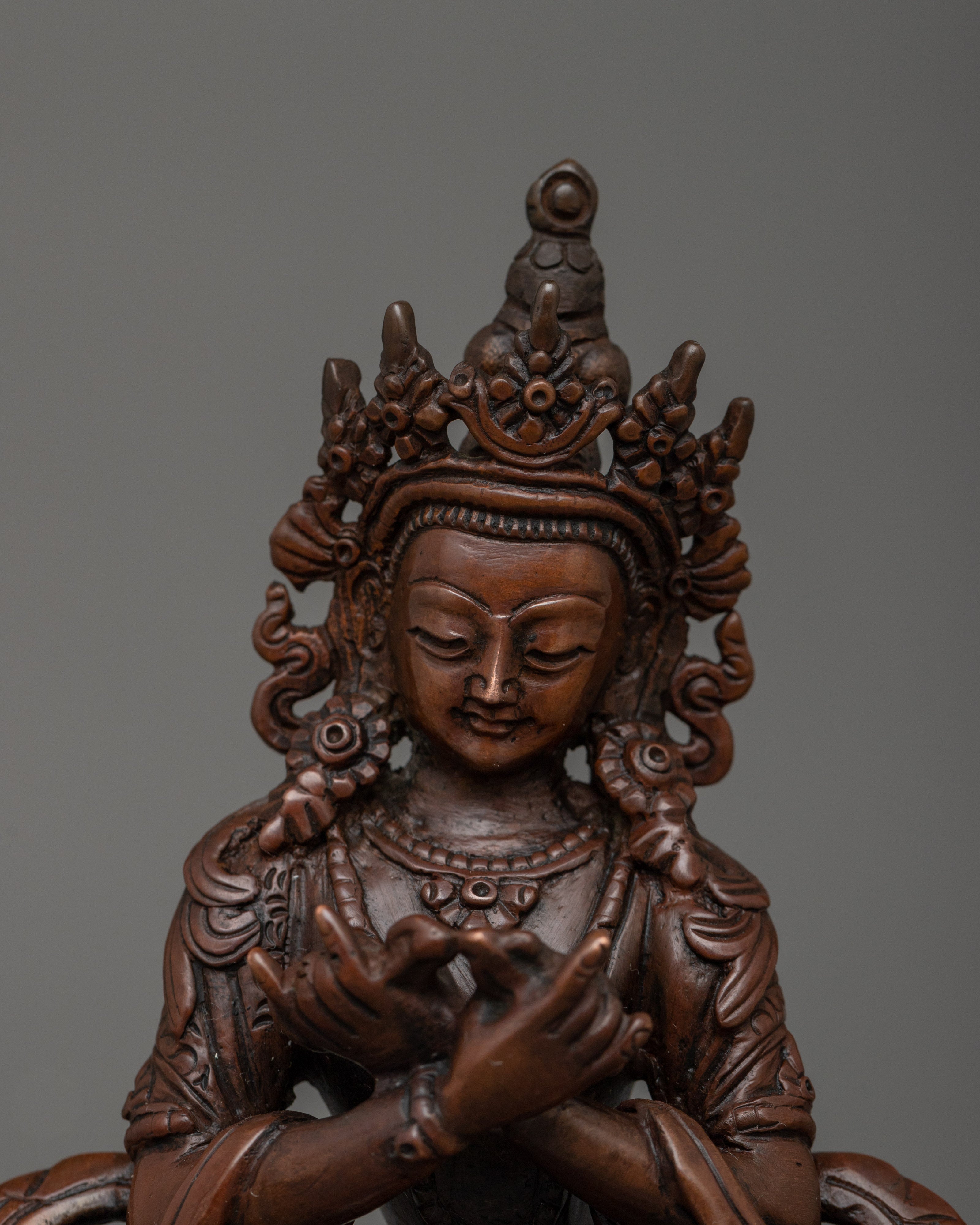 Handmade Statue of Vajradhara | Sacred Protector Deity