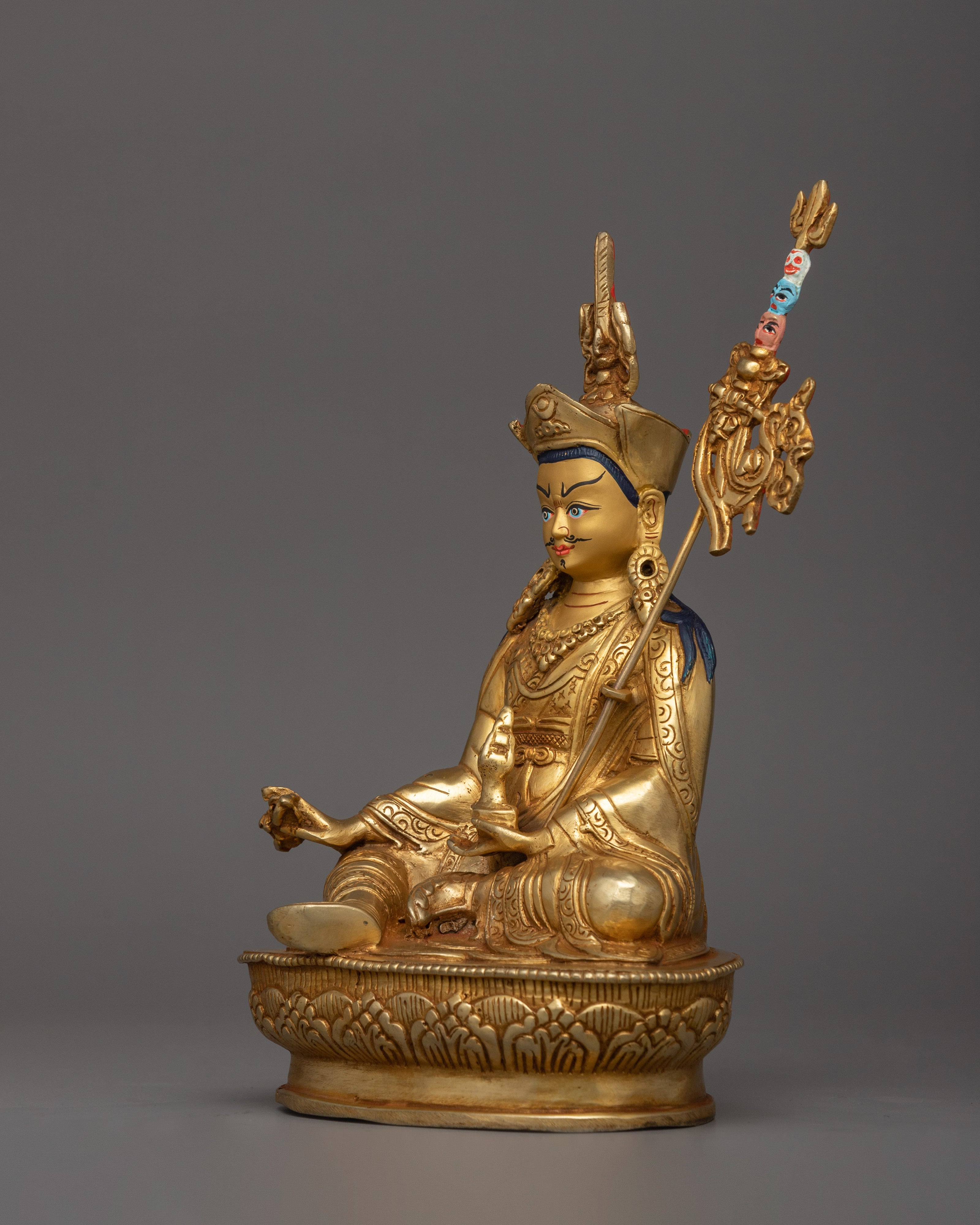 Traditional Statue of Guru Rinpoche | Second Buddha Sculpture
