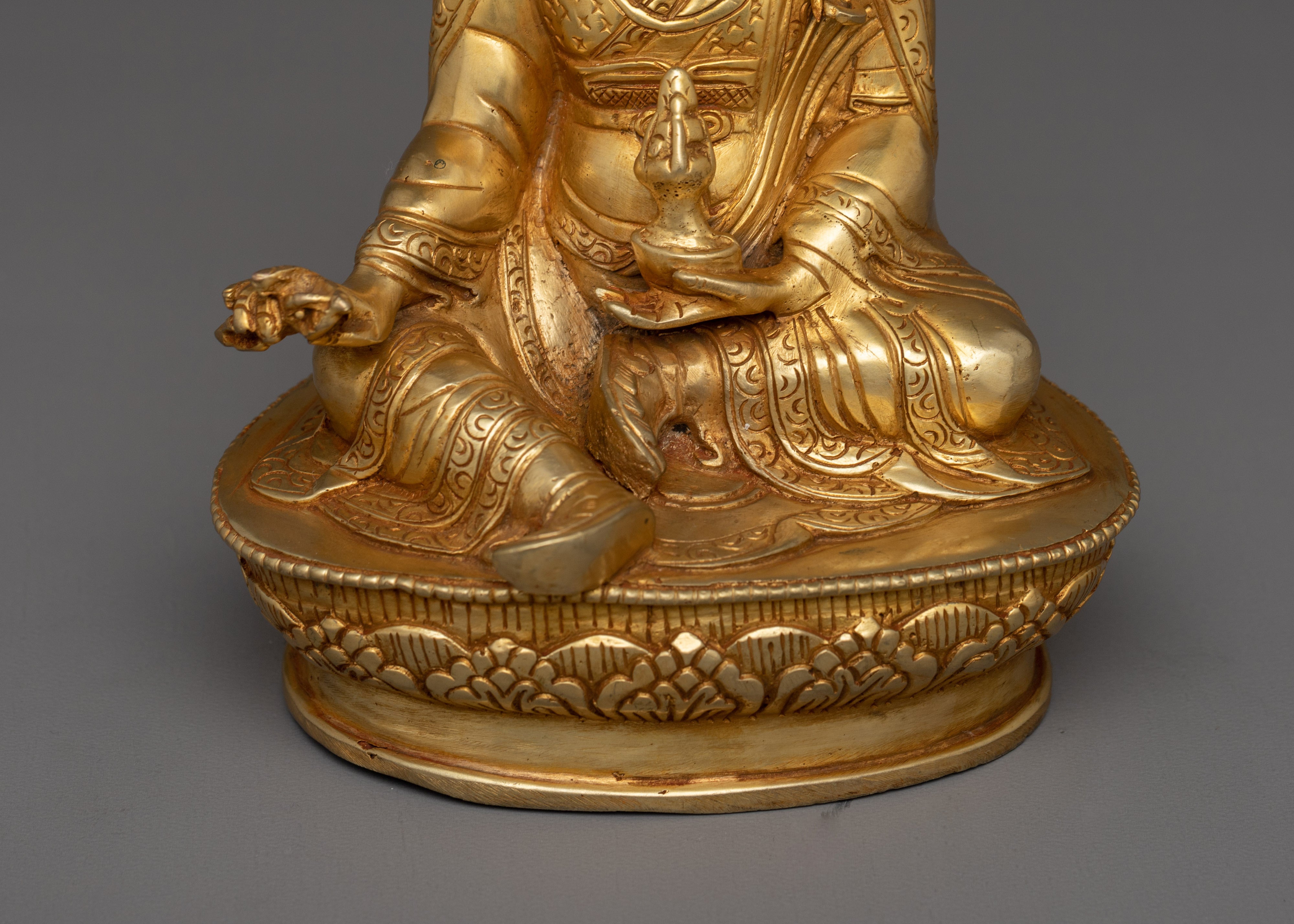Traditional Statue of Guru Rinpoche | Second Buddha Sculpture