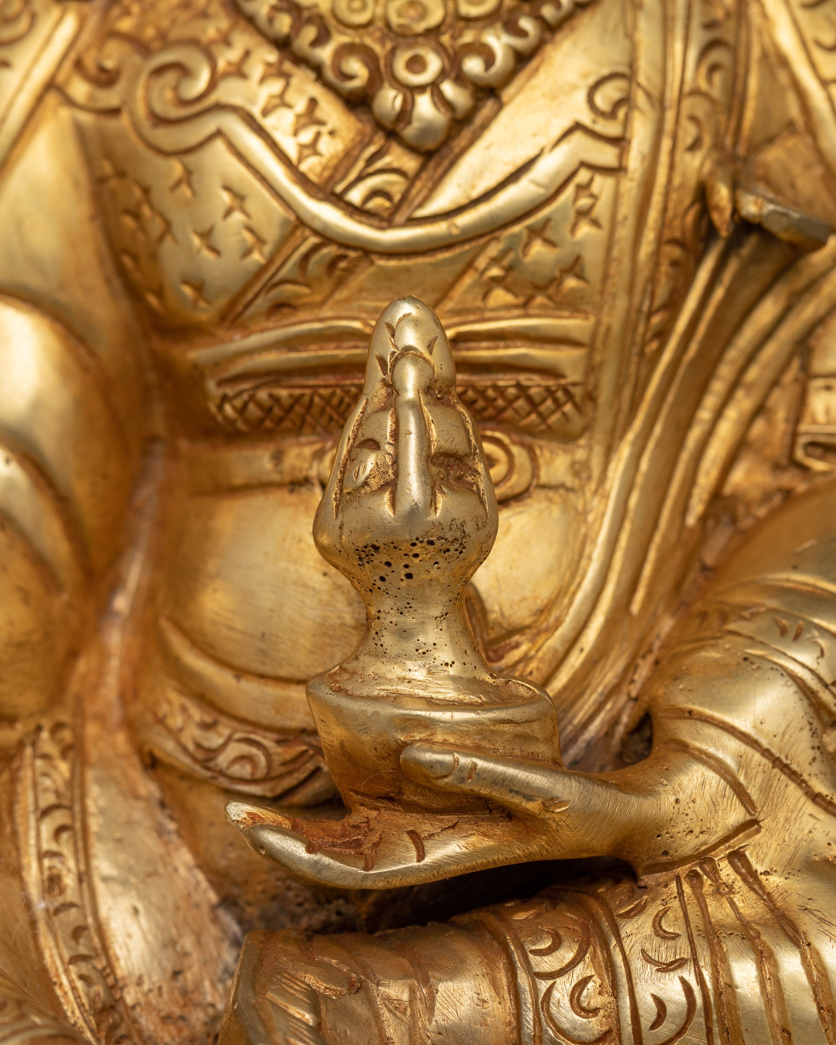 Traditional Statue of Guru Rinpoche | Second Buddha Sculpture