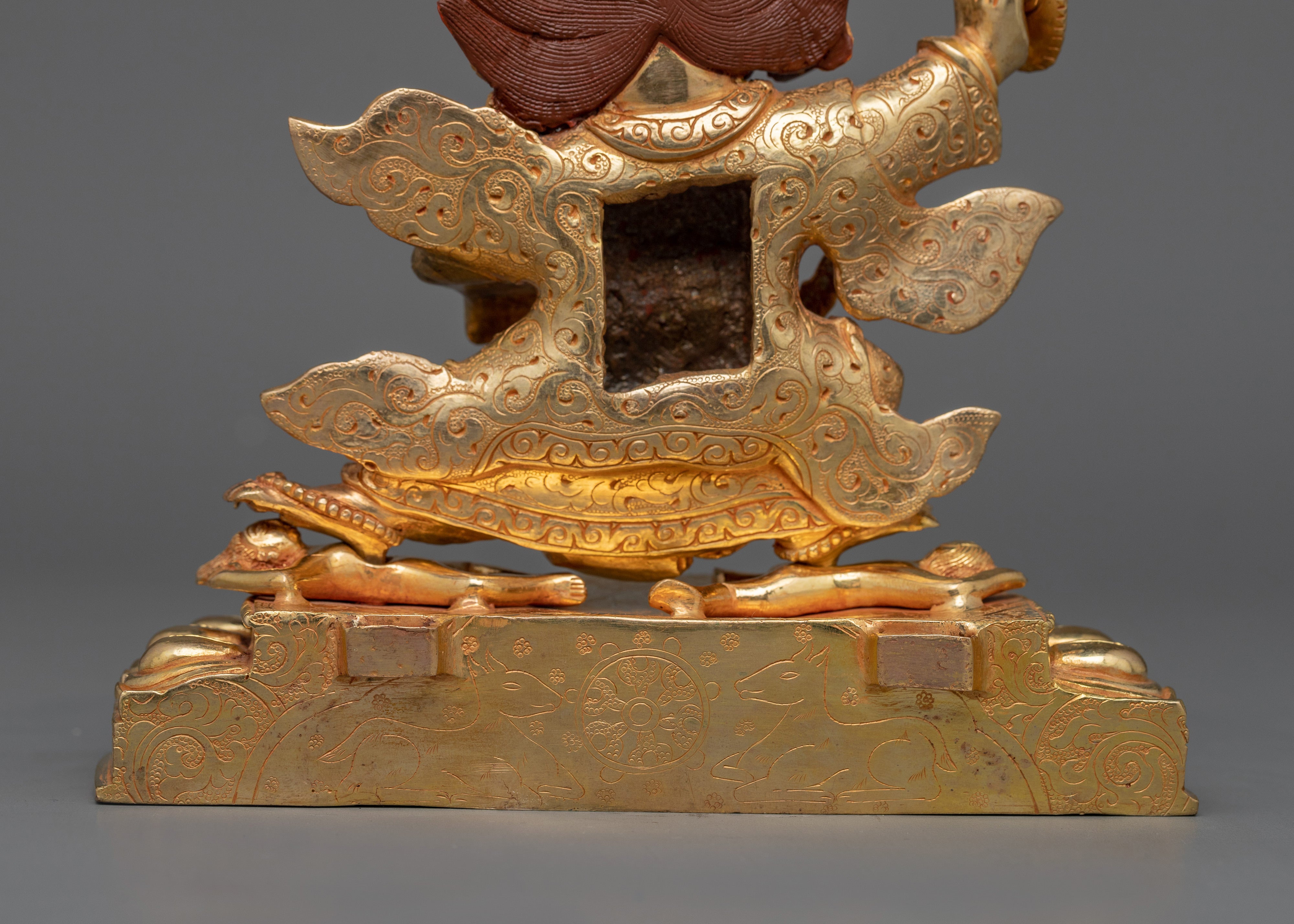 Handmade Statue of Mahakala Bernakchen | Protector Deity