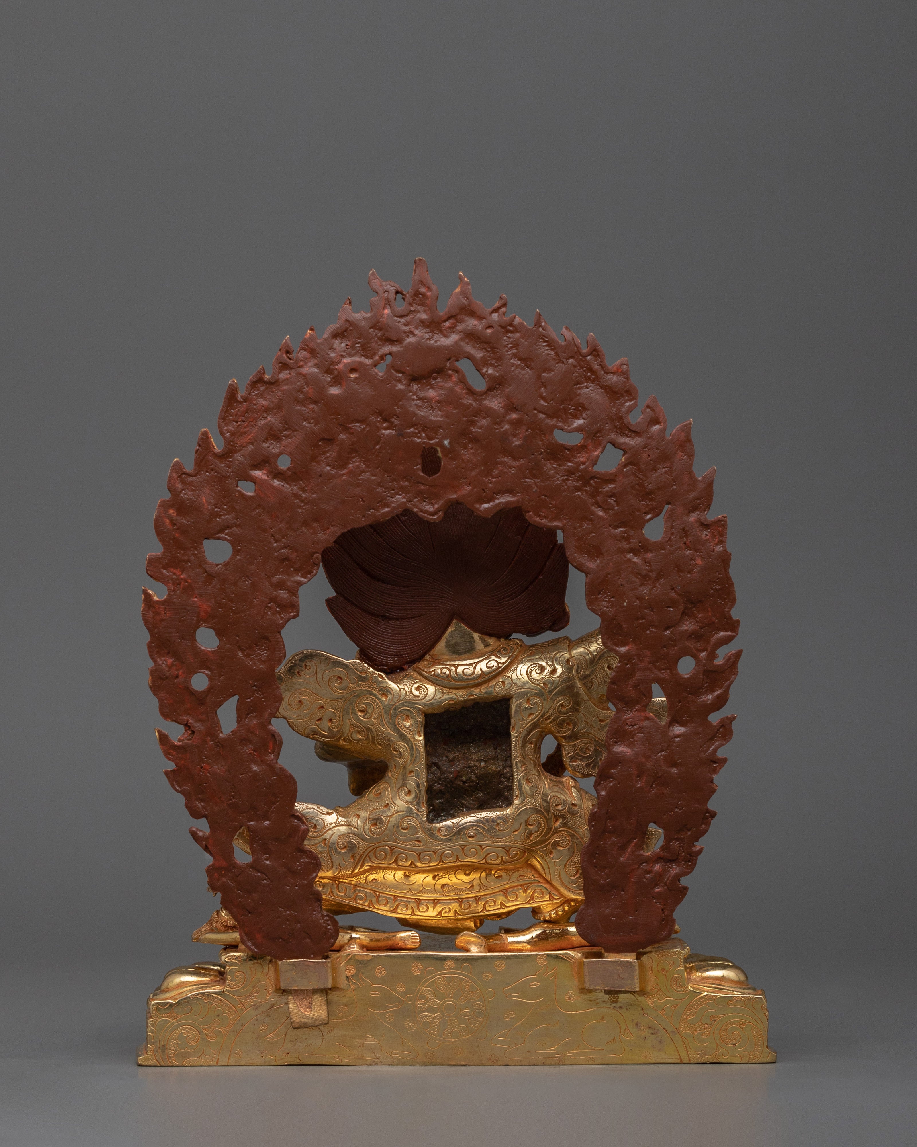 Handmade Statue of Mahakala Bernakchen | Protector Deity