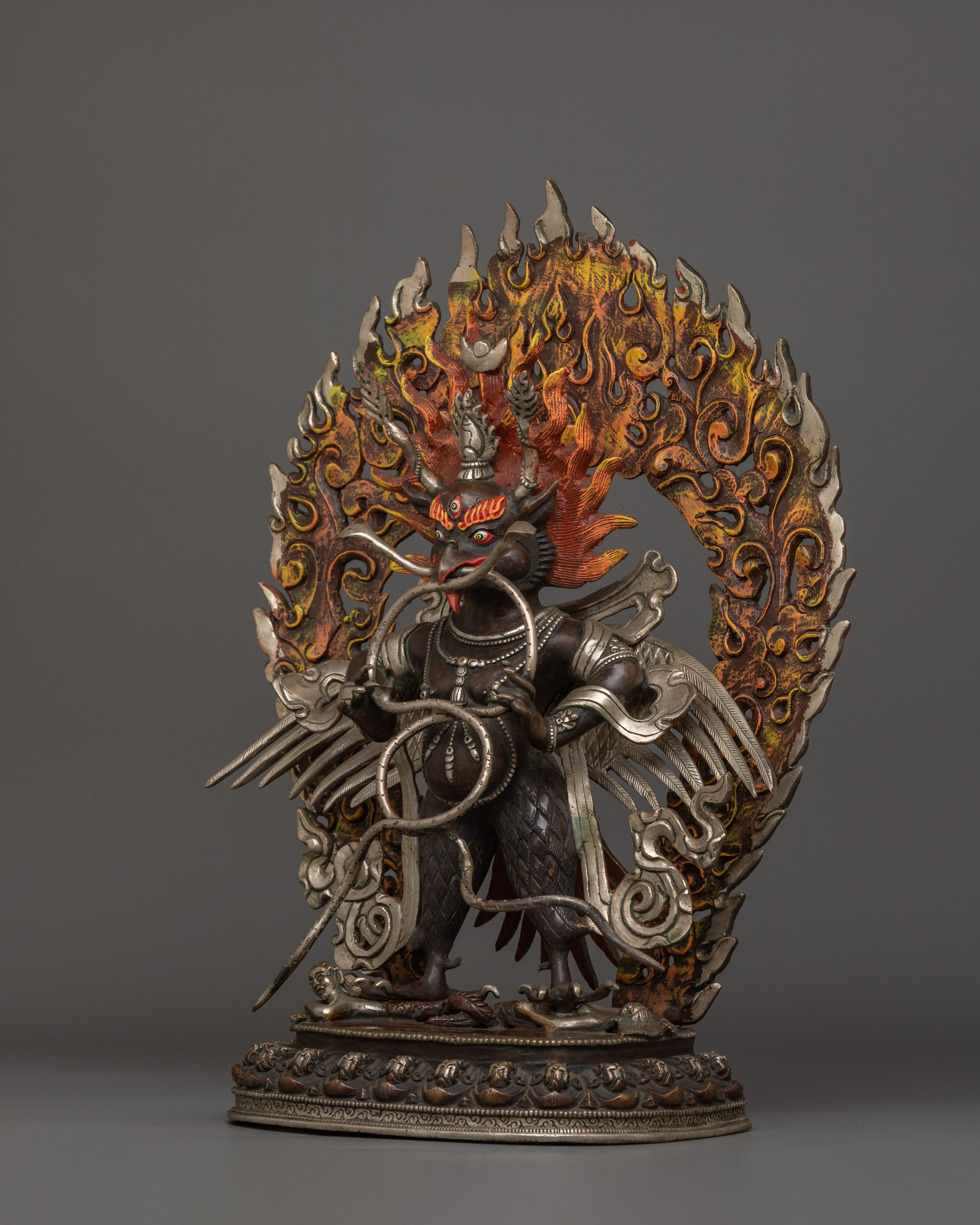 Handcrafted Figurine of Garuda | The Mythical Protector of Tibetan Lore