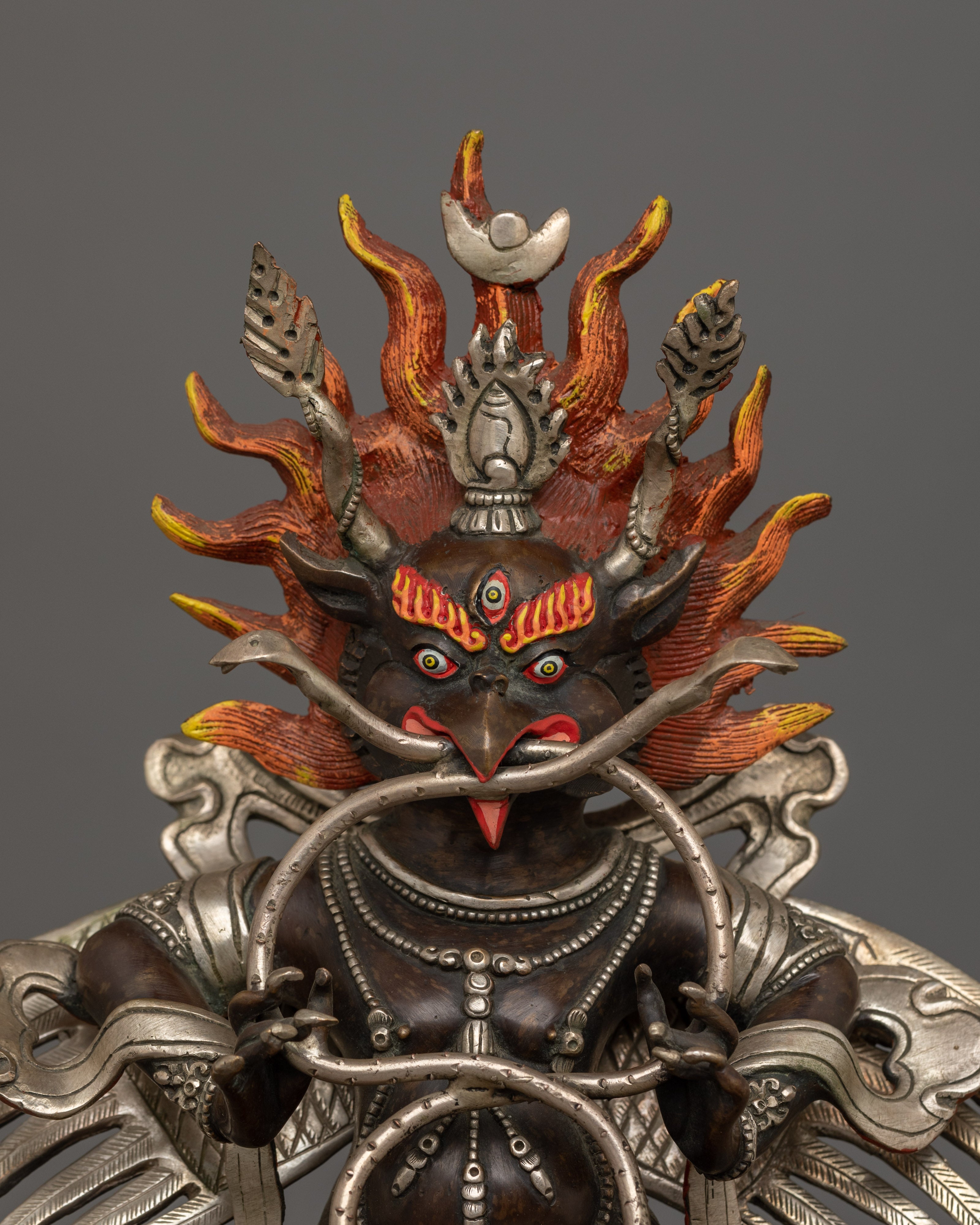 Handcrafted Figurine of Garuda | The Mythical Protector of Tibetan Lore