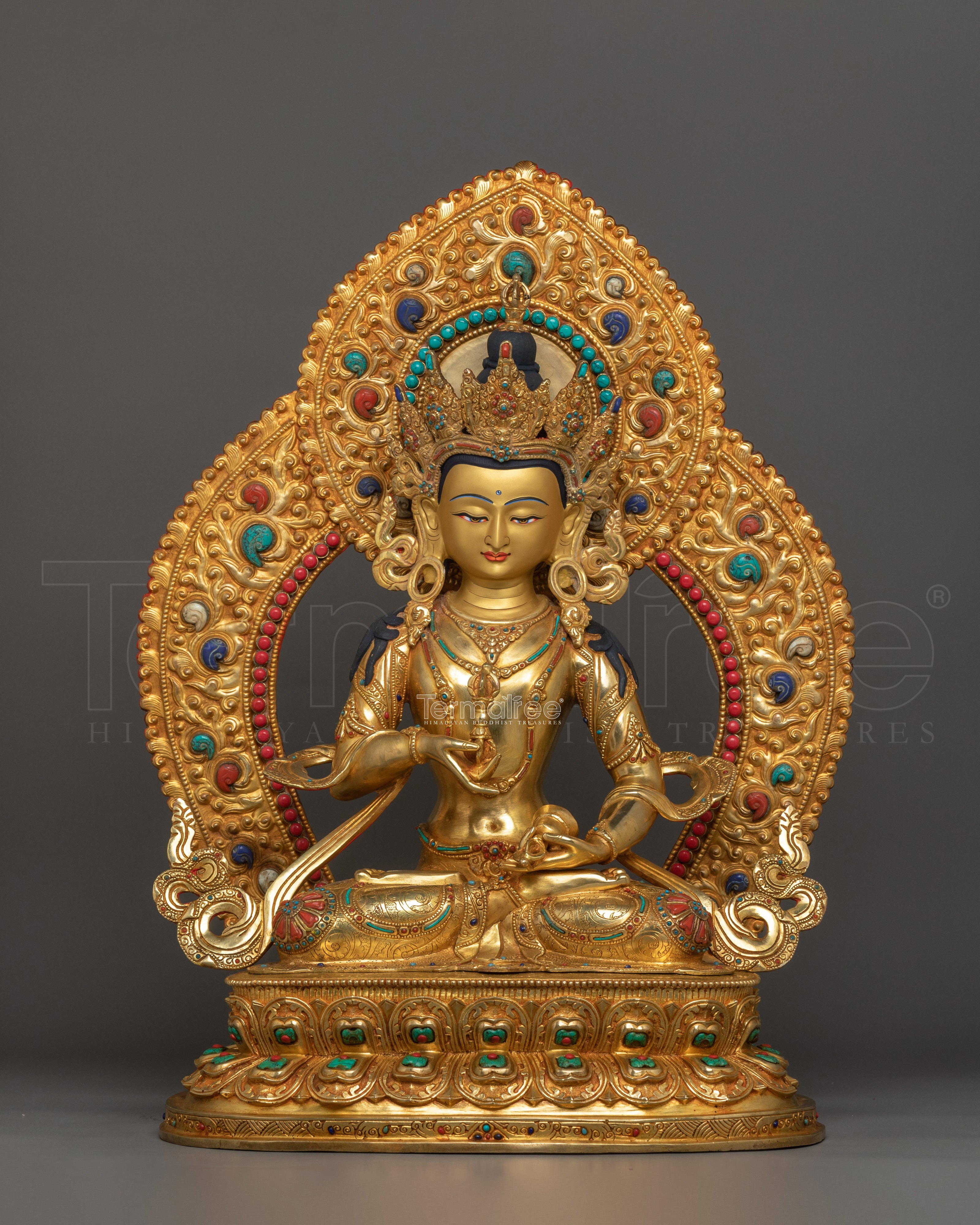 Himalayan Statue of Vajrasattva | Embodiment of Spiritual Cleansing