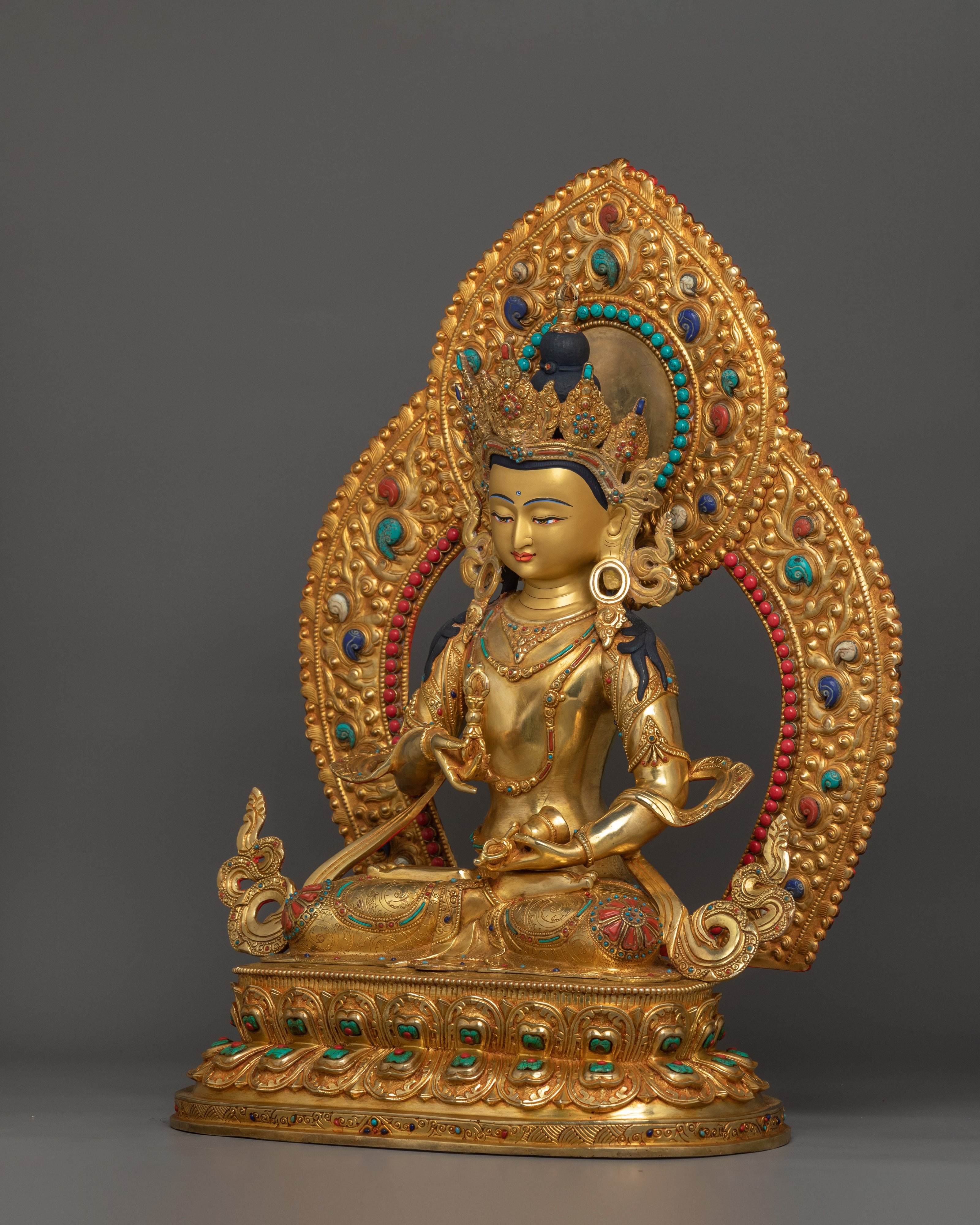 Himalayan Statue of Vajrasattva | Embodiment of Spiritual Cleansing