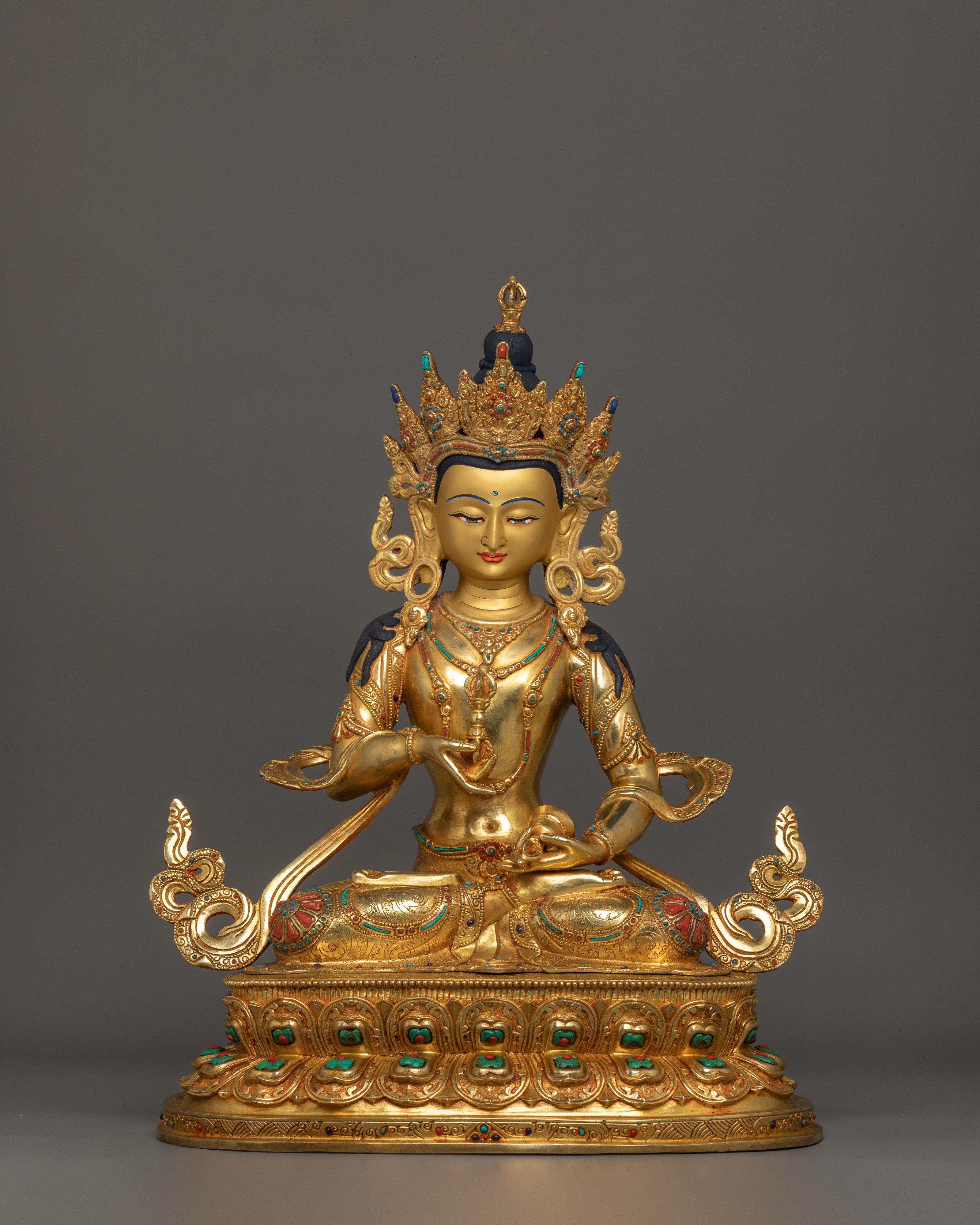 Himalayan Statue of Vajrasattva | Embodiment of Spiritual Cleansing