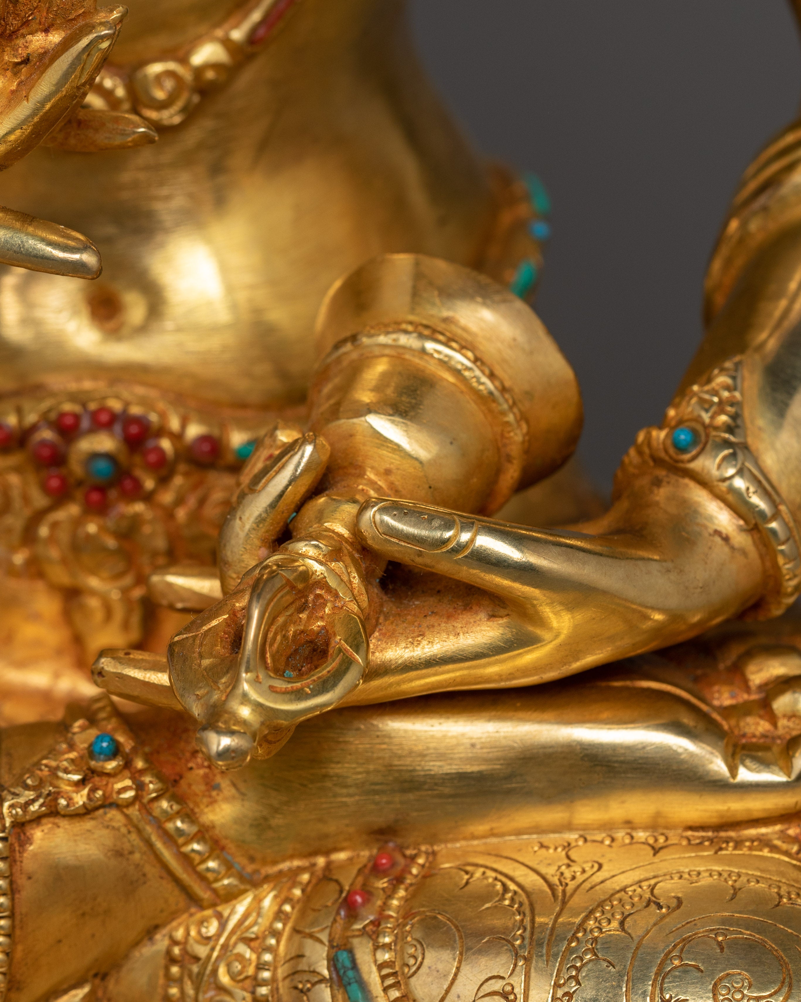 Himalayan Statue of Vajrasattva | Embodiment of Spiritual Cleansing