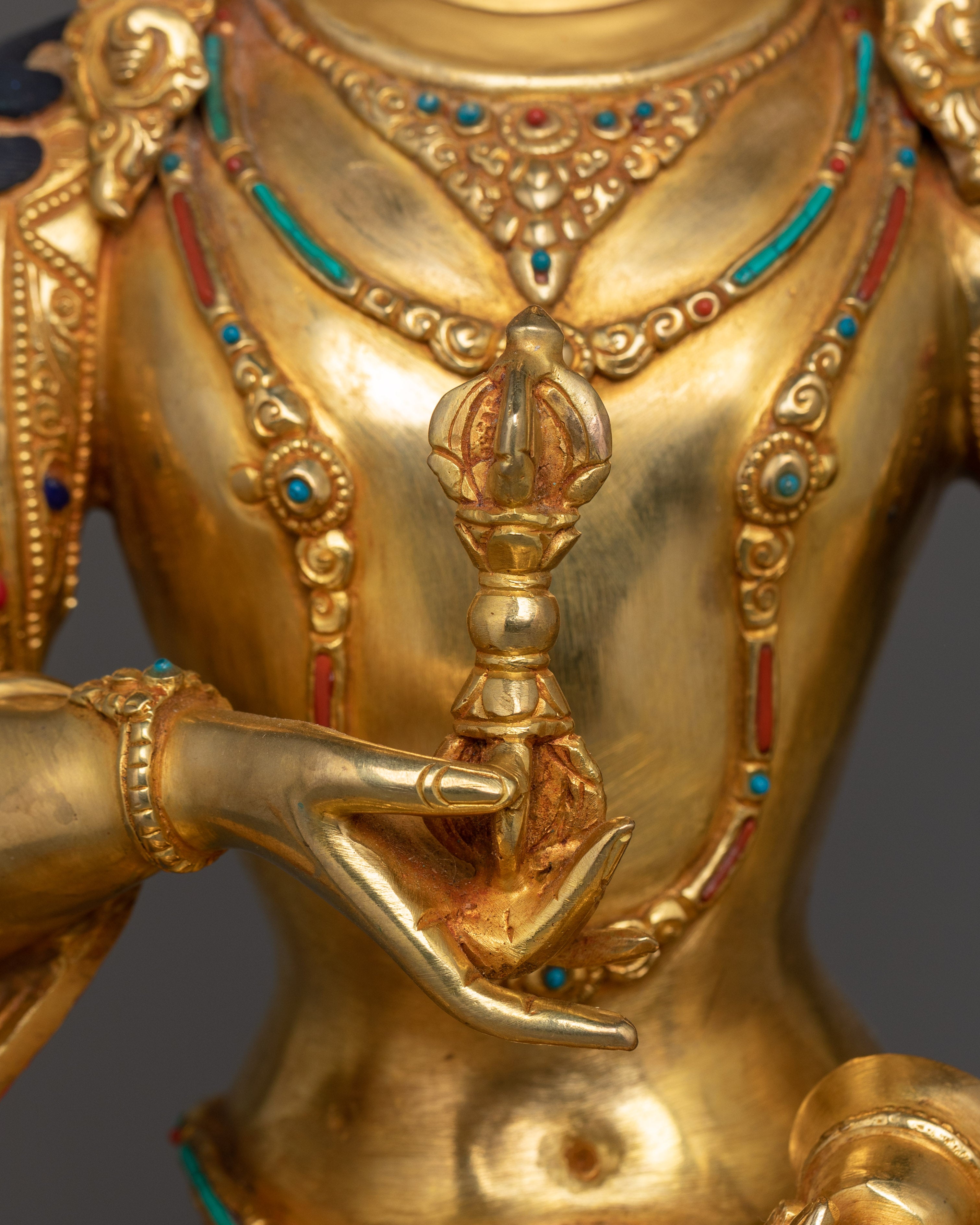 Himalayan Statue of Vajrasattva | Embodiment of Spiritual Cleansing