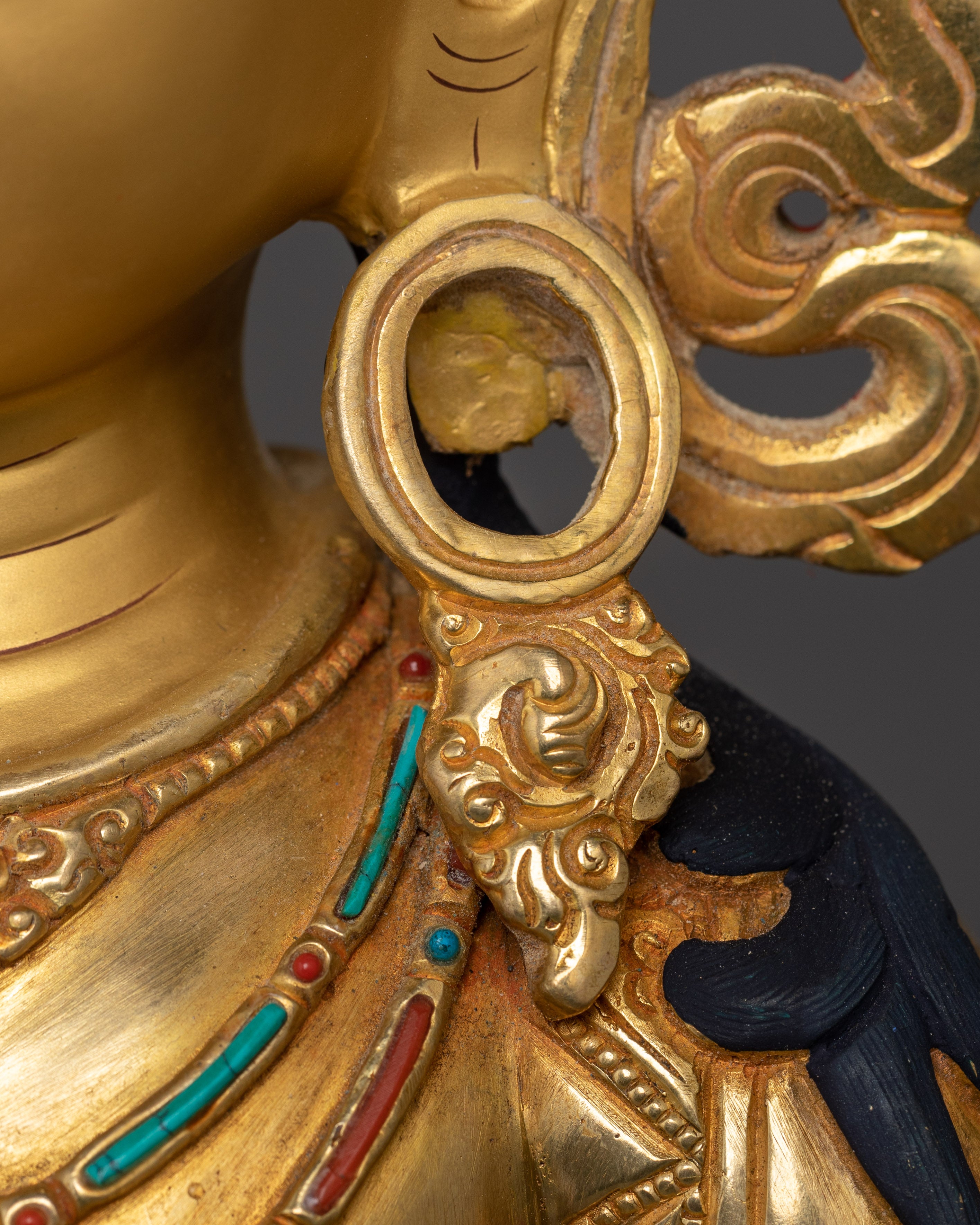 Himalayan Statue of Vajrasattva | Embodiment of Spiritual Cleansing