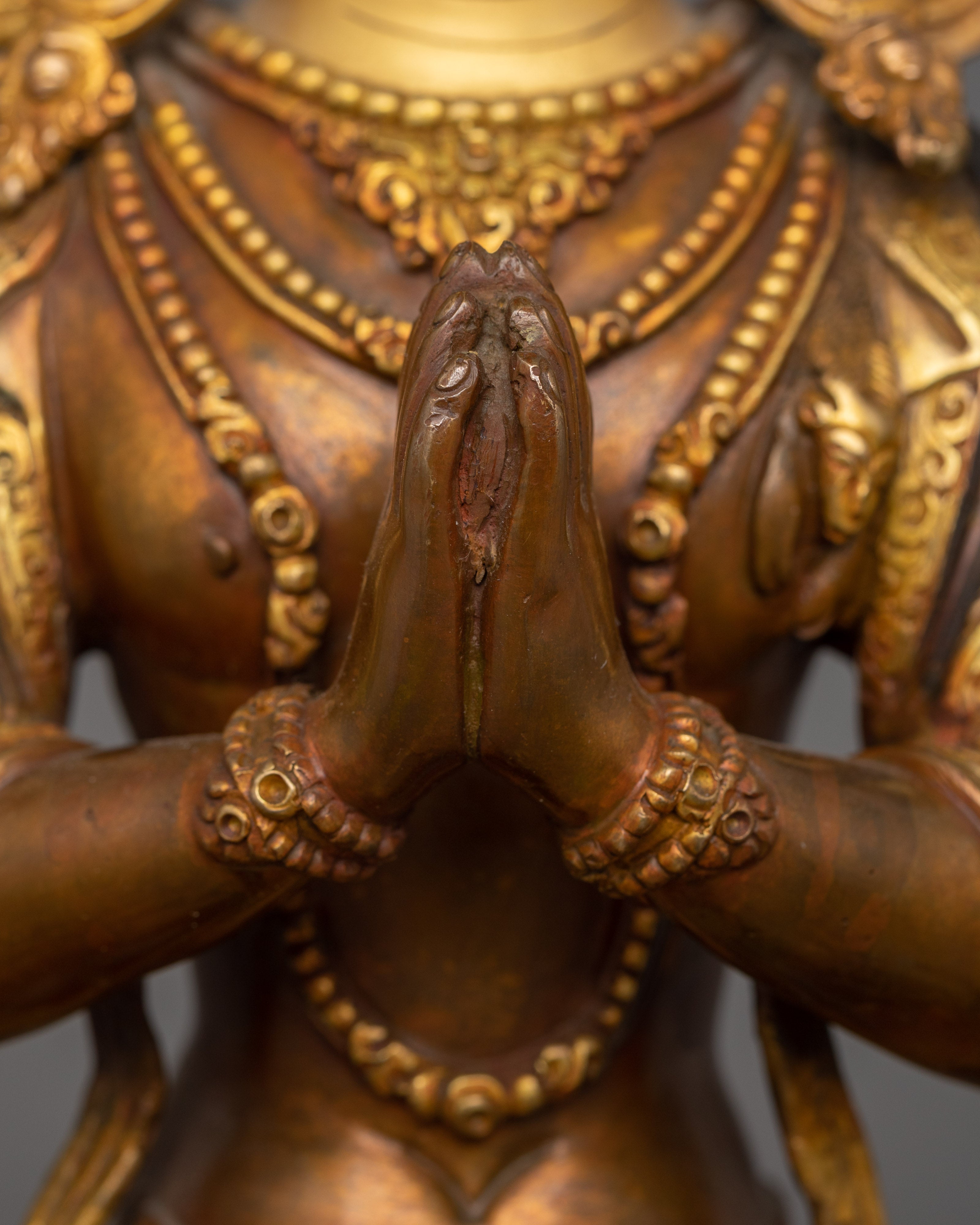 Traditional Statue of Chenrezig | Bodhisattva of Compassion