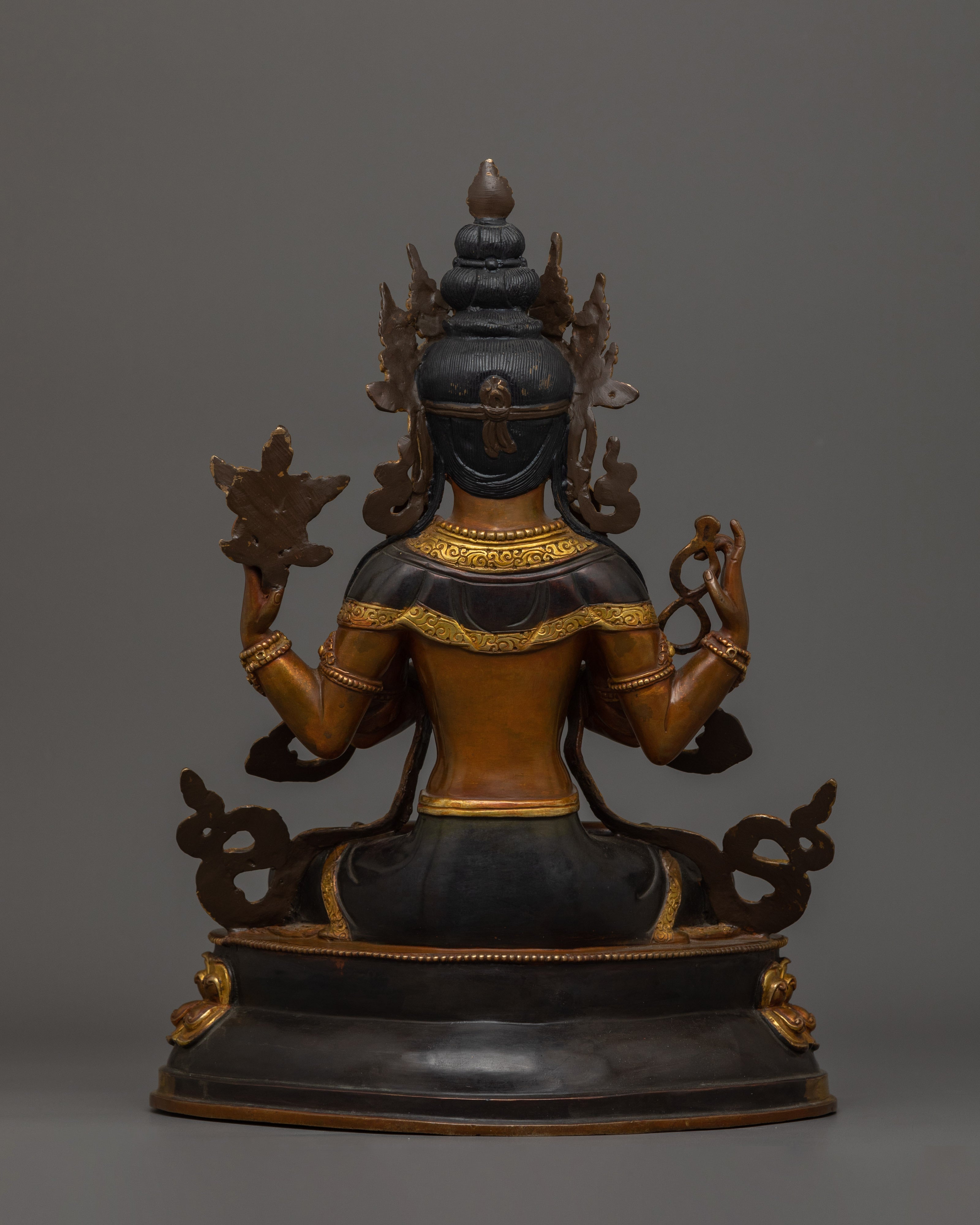 Traditional Statue of Chenrezig | Bodhisattva of Compassion