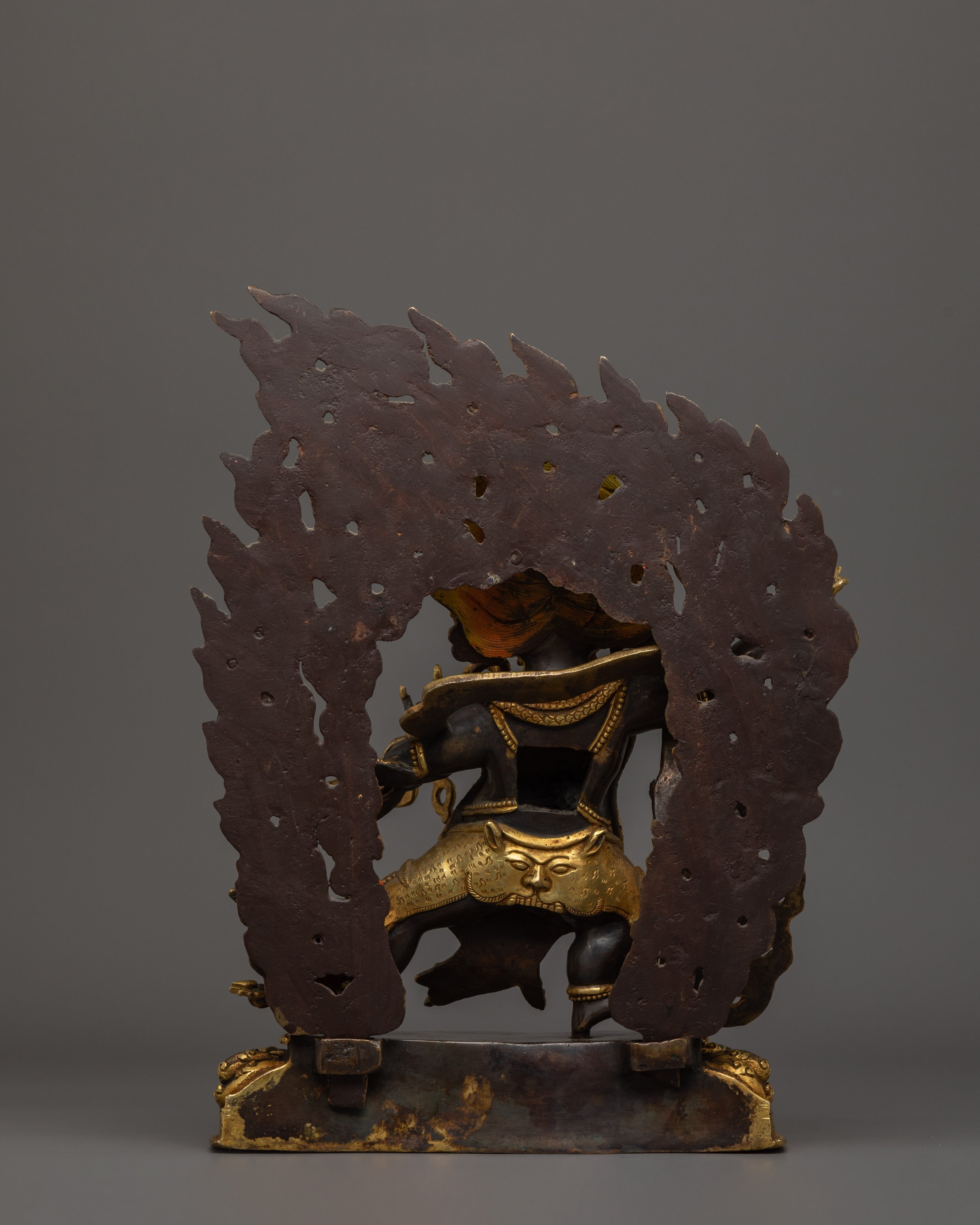 Traditional Statue of Vajrapani | The Thunderbolt Protector of Buddhism