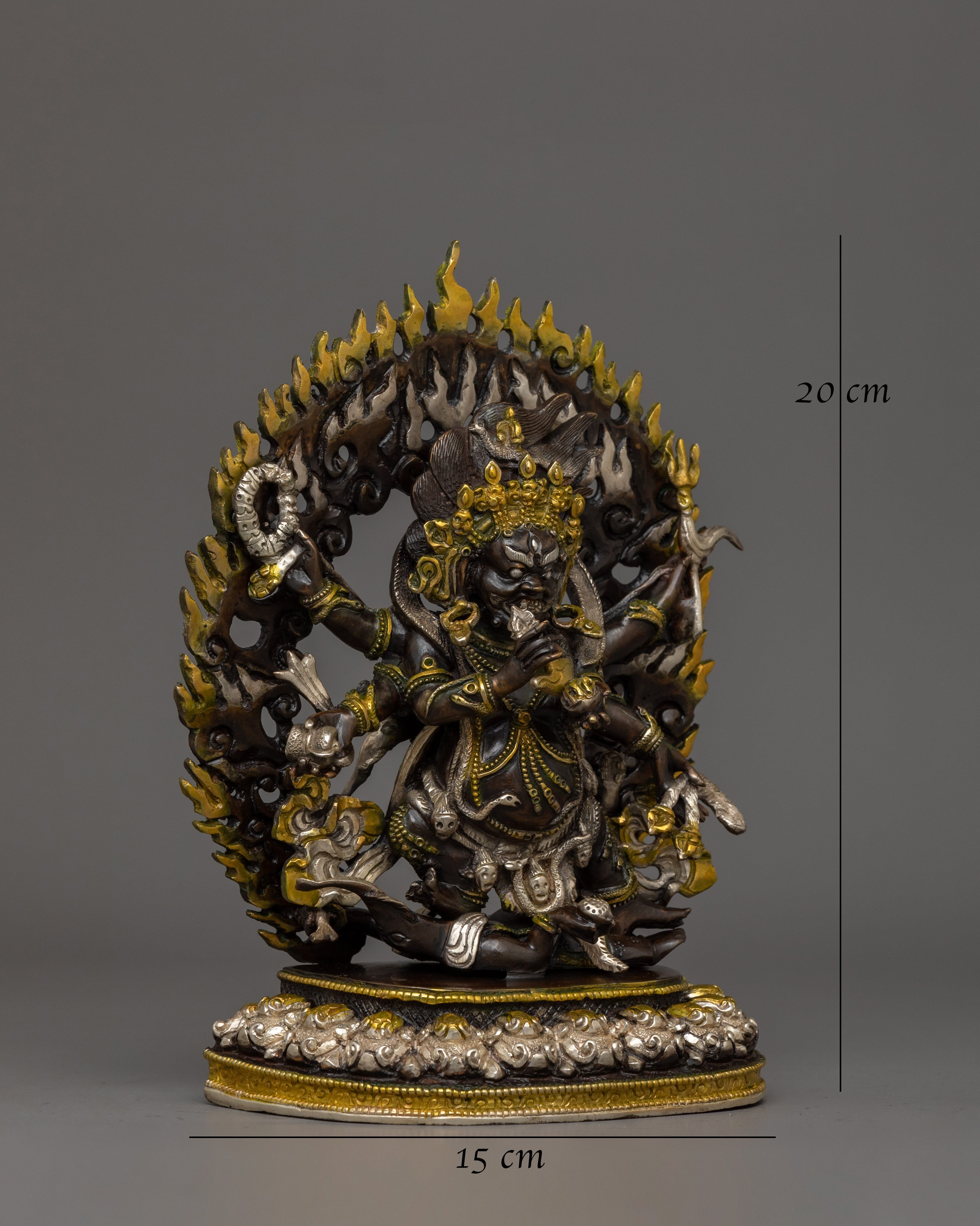 handmade-statue-of-six-armed-mahakala