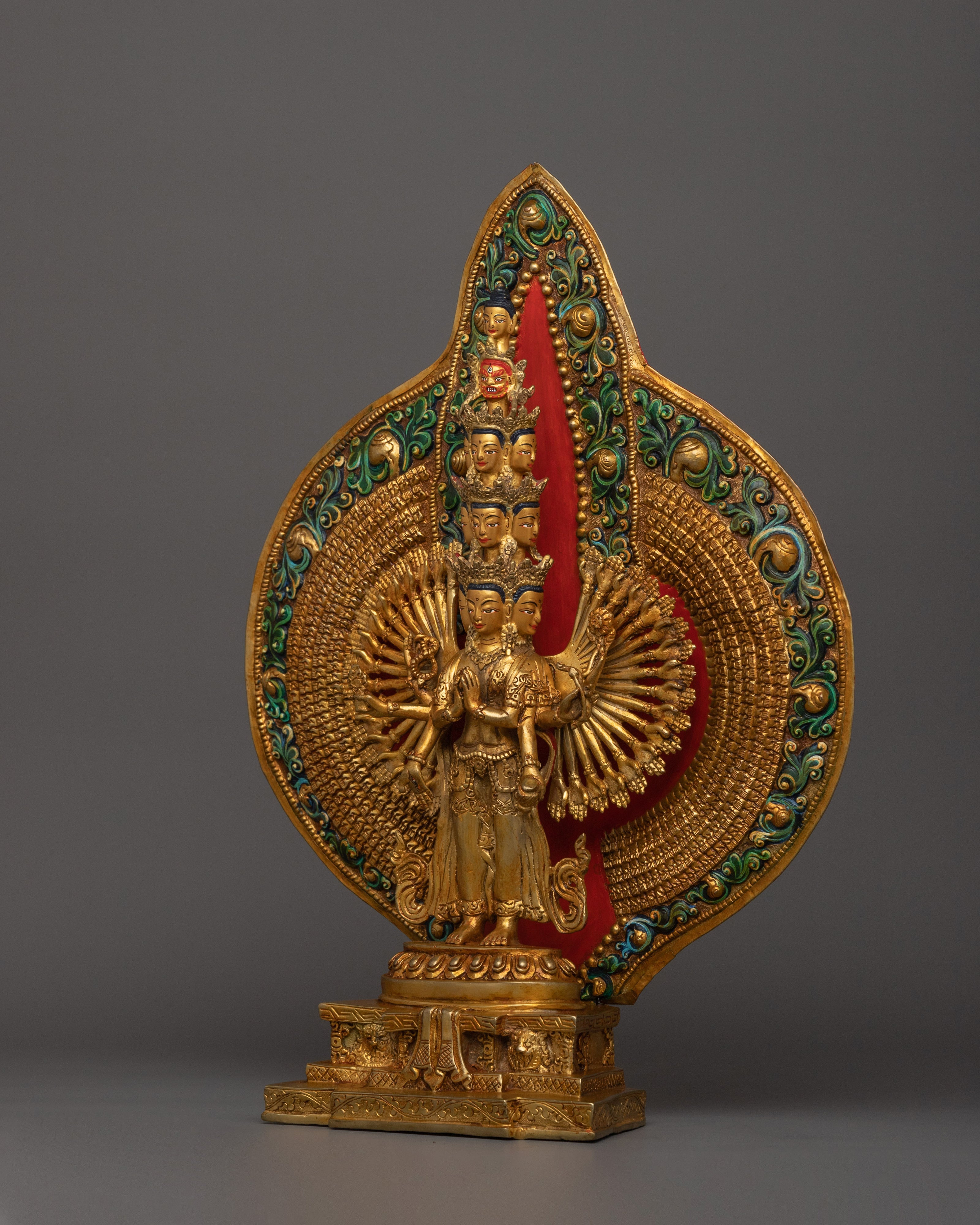 Himalayan Handmade 1000 Armed Chenrezig | Enlightenment Deity