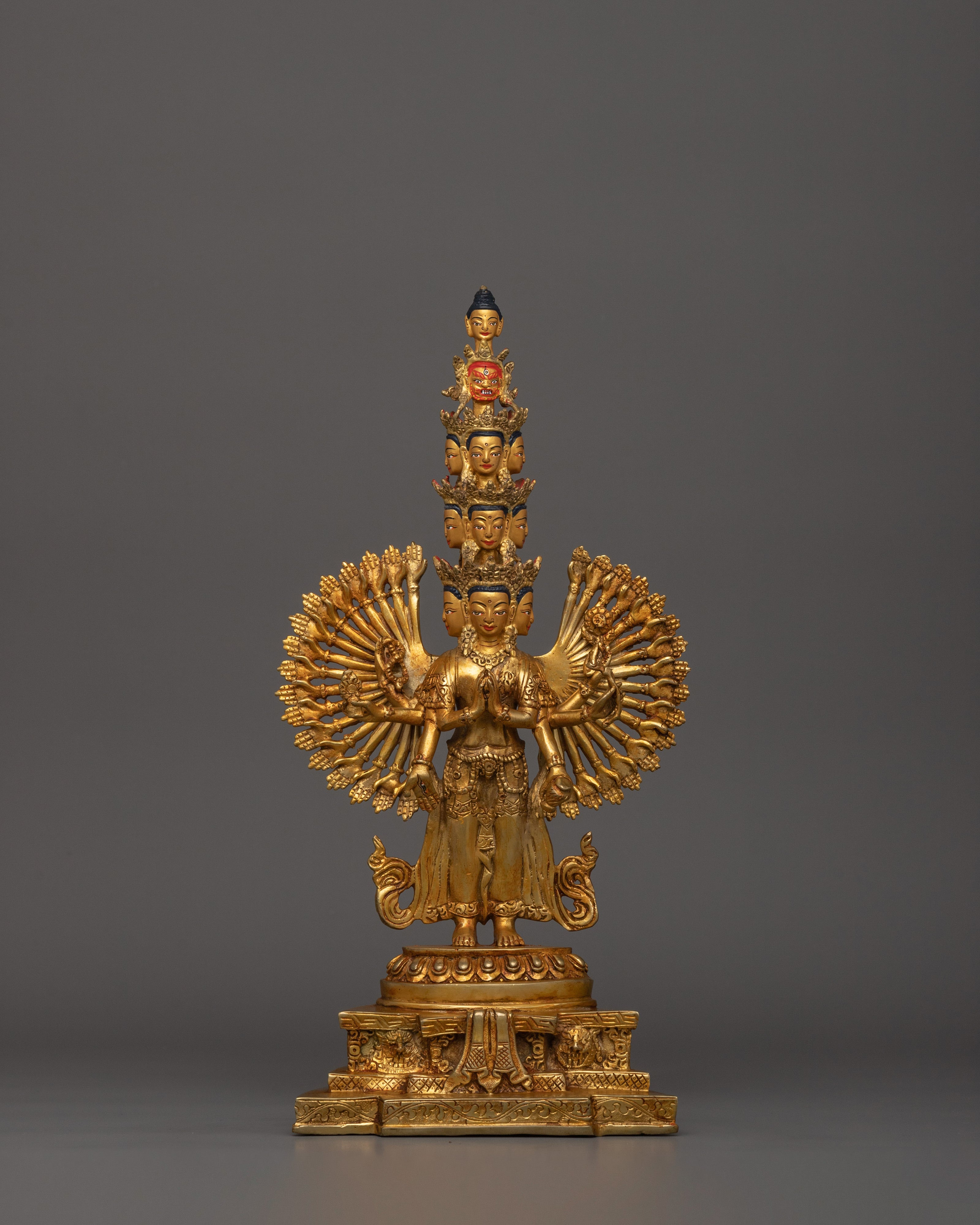 Himalayan Handmade 1000 Armed Chenrezig | Enlightenment Deity