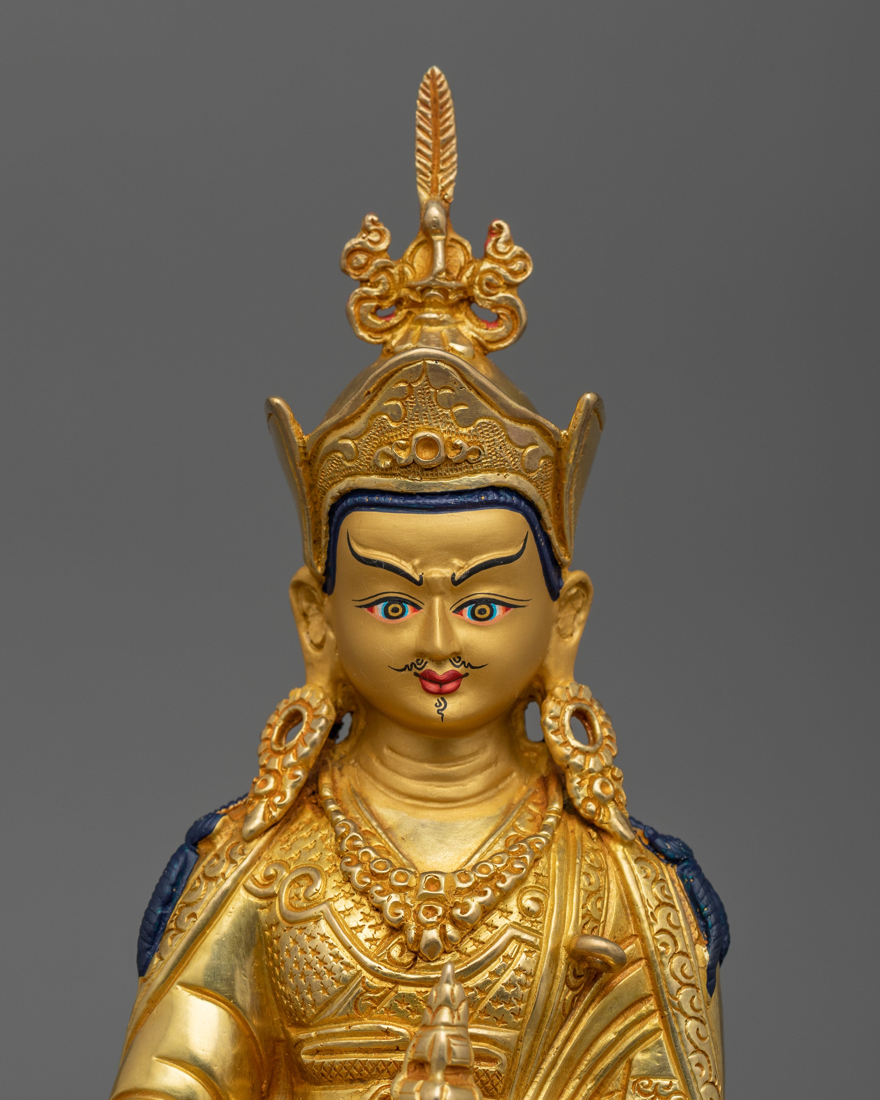 Handmade Statue of Guru Rinpoche | The Tantric Master