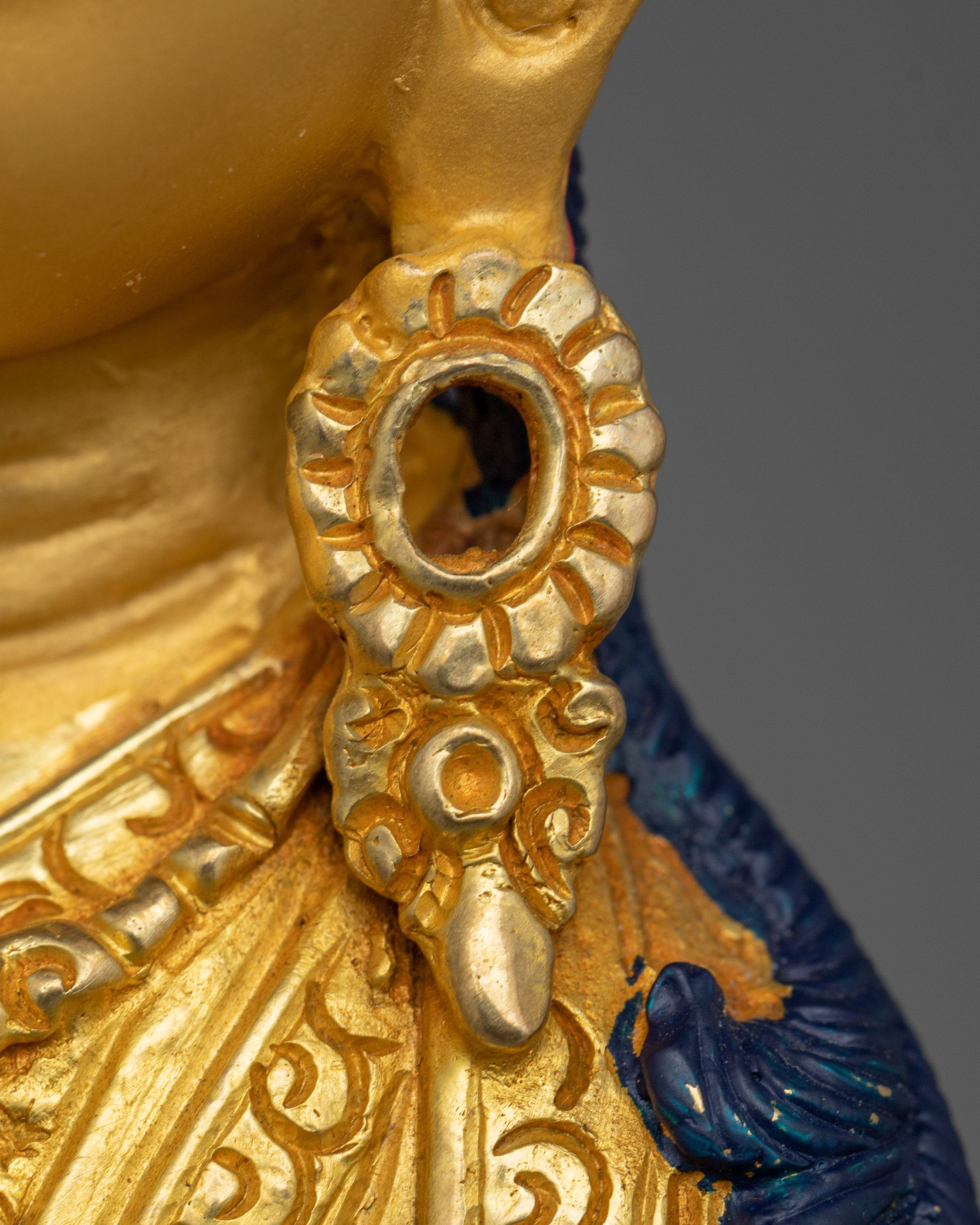 Handmade Statue of Guru Rinpoche | The Tantric Master