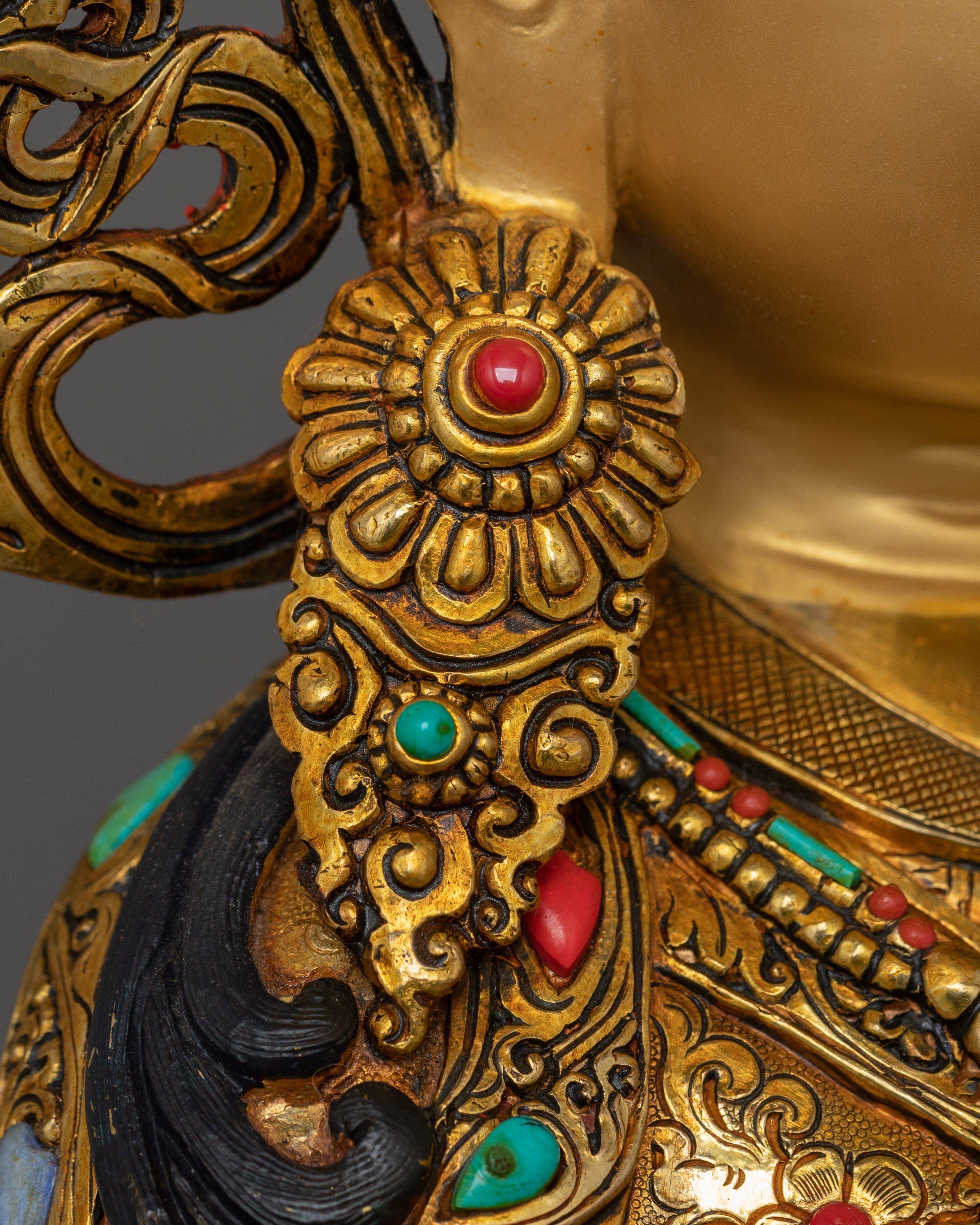 Handmade Statue of Padmasambhava | Lotus Born Master