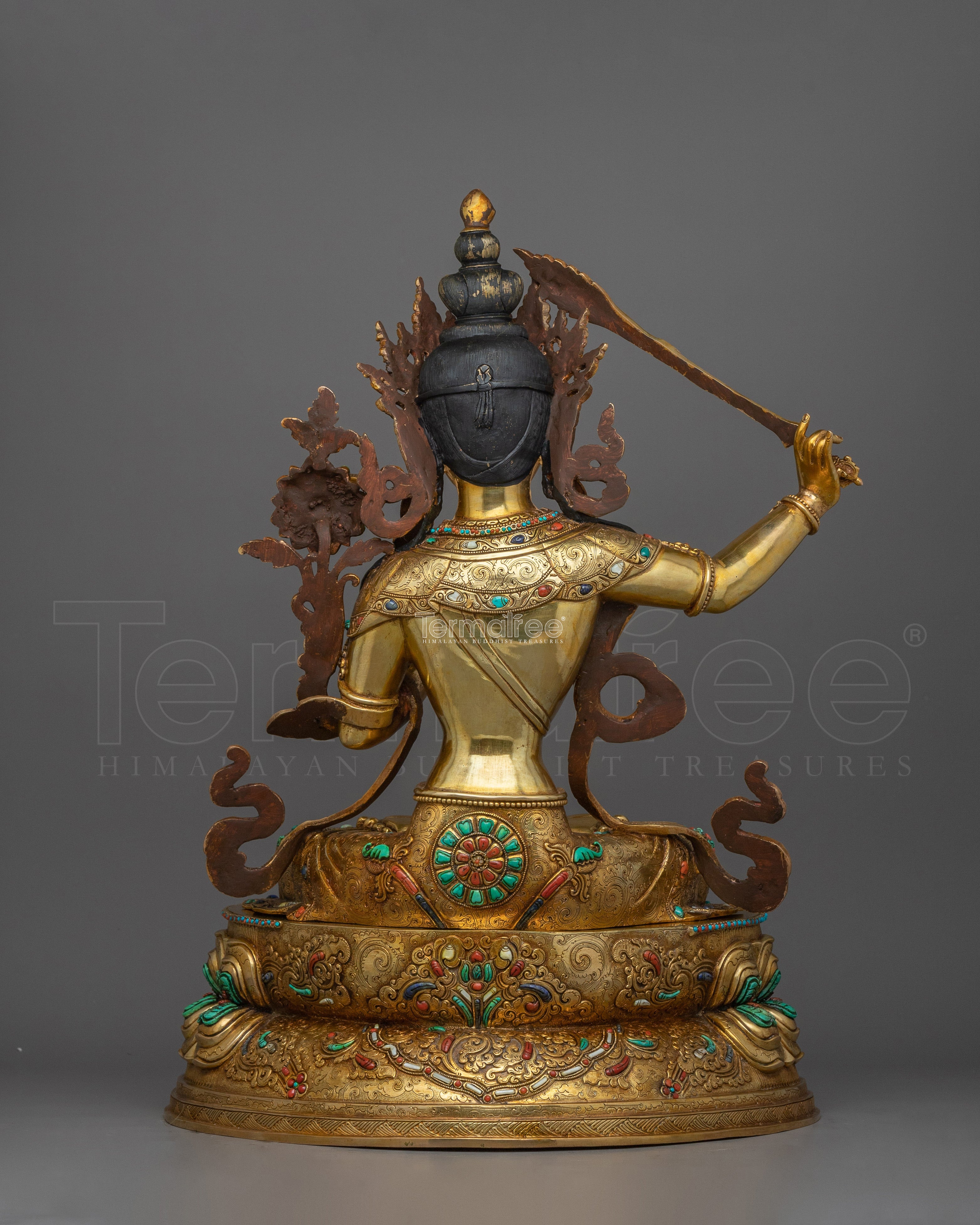 Himalayan Sculpture Of Manjushri | Lord of Speech