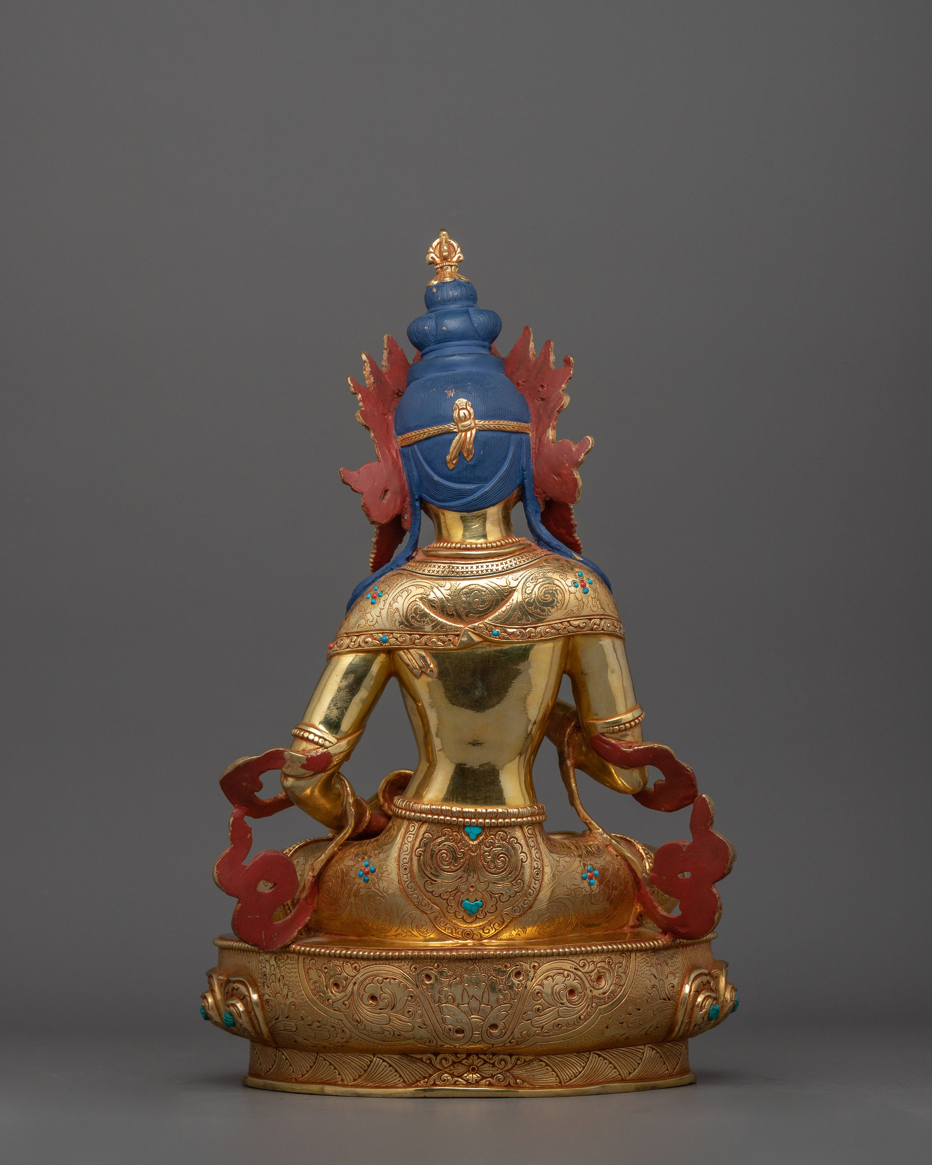 Traditional Sculpture of Vajrasattva | Embodying Wisdom, Purity, and Compassion