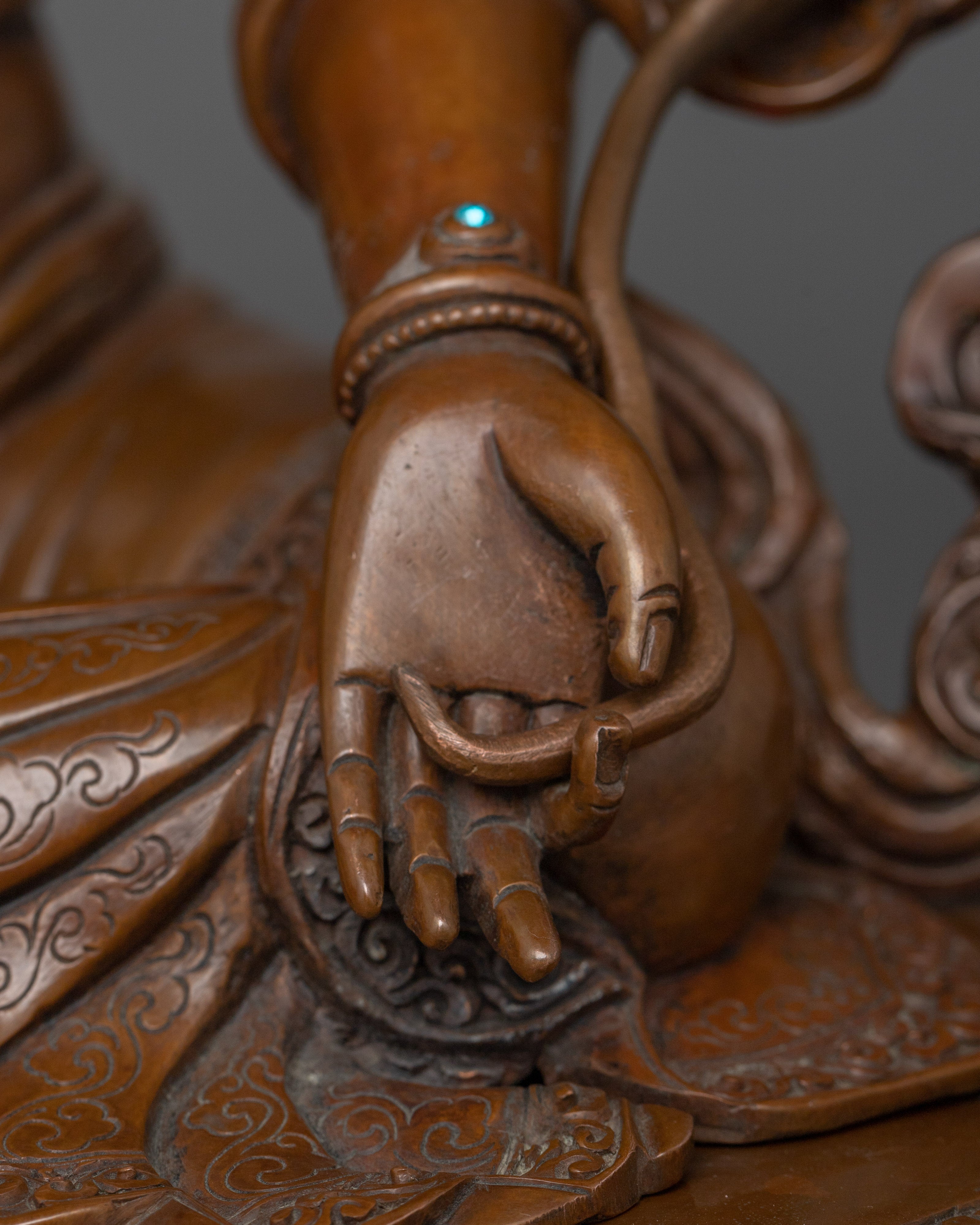 Himalayan Statue of Kshitigarbha | The Bodhisattva of Compassion