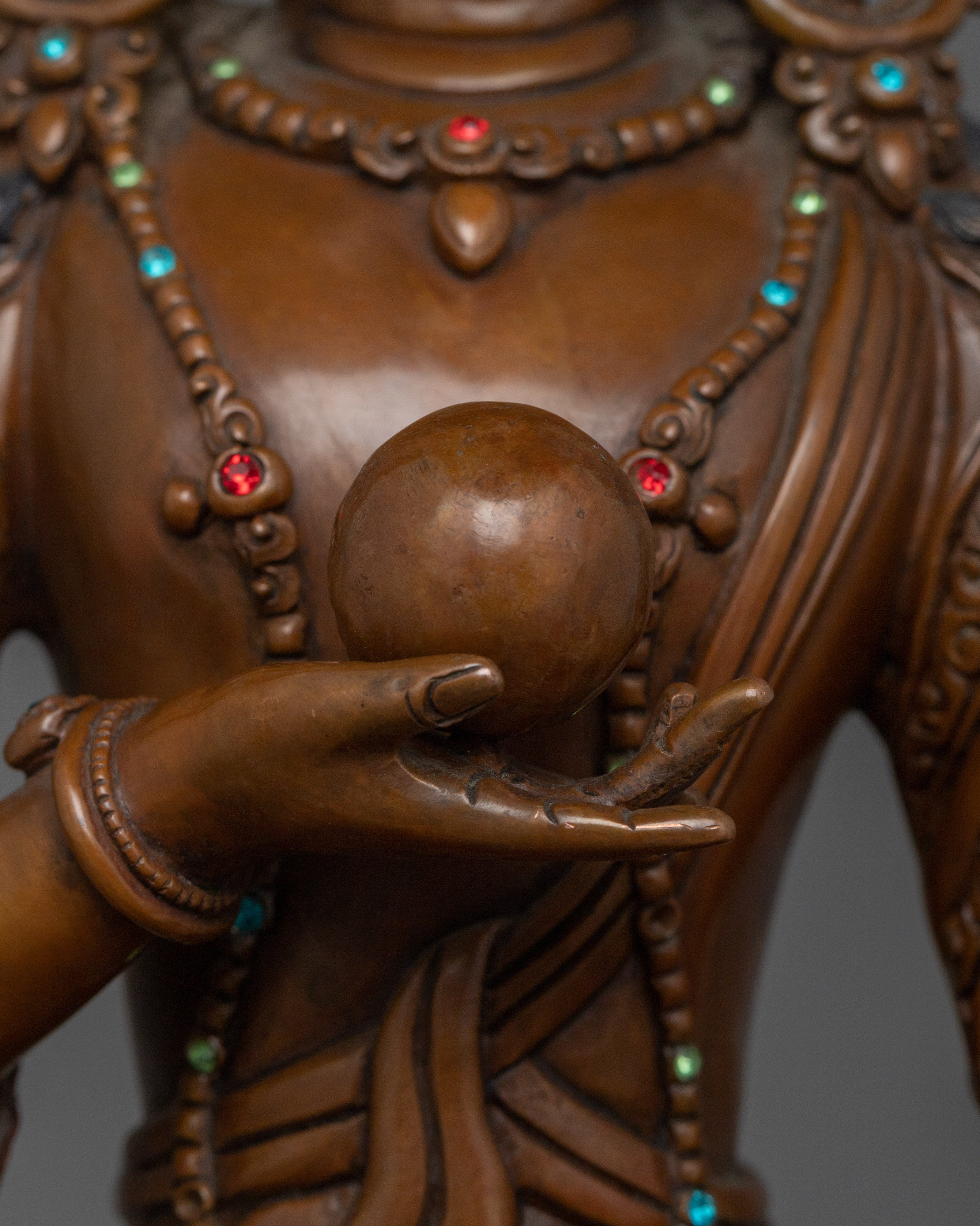 Himalayan Statue of Kshitigarbha | The Bodhisattva of Compassion